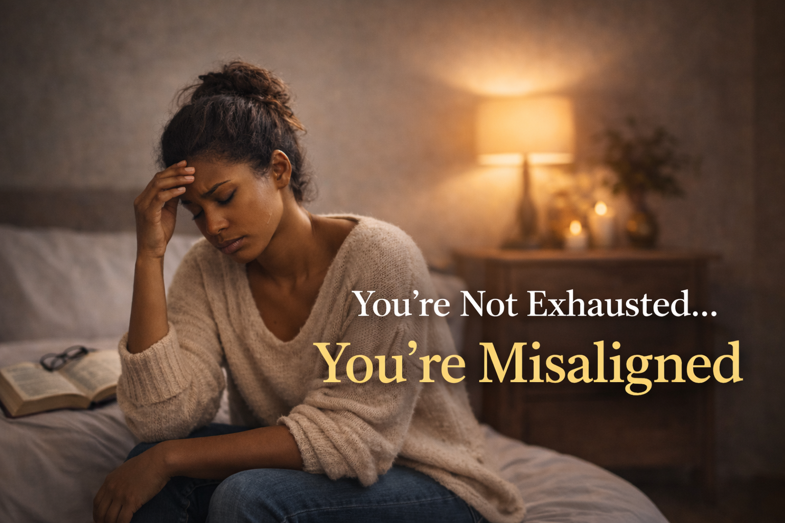 APRIL 2026 - YOU’RE NOT EXHAUSTED…YOU’RE MISALIGNED