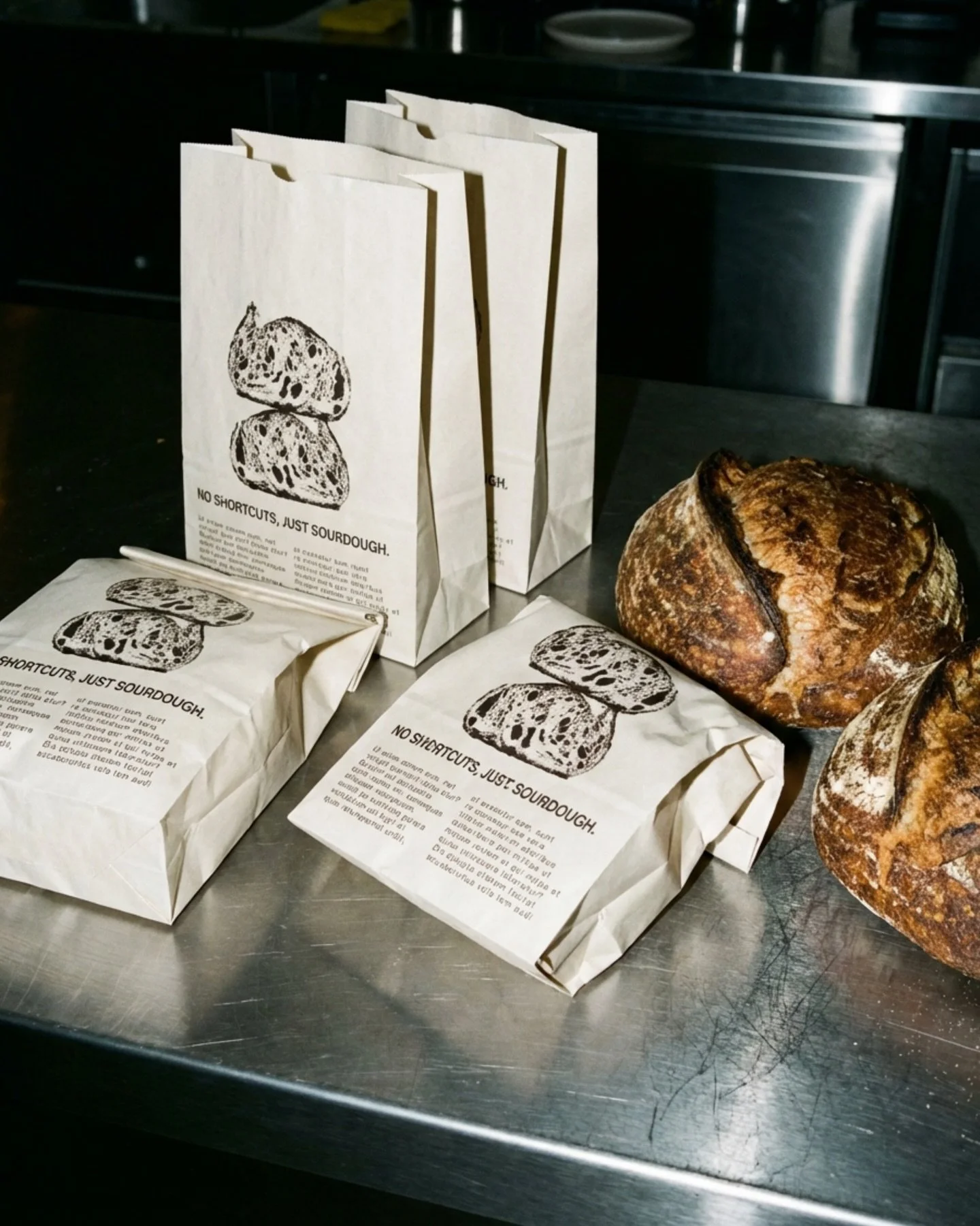 fresh from the oven. fluid brand design for @mabon.bread 💘 #branding