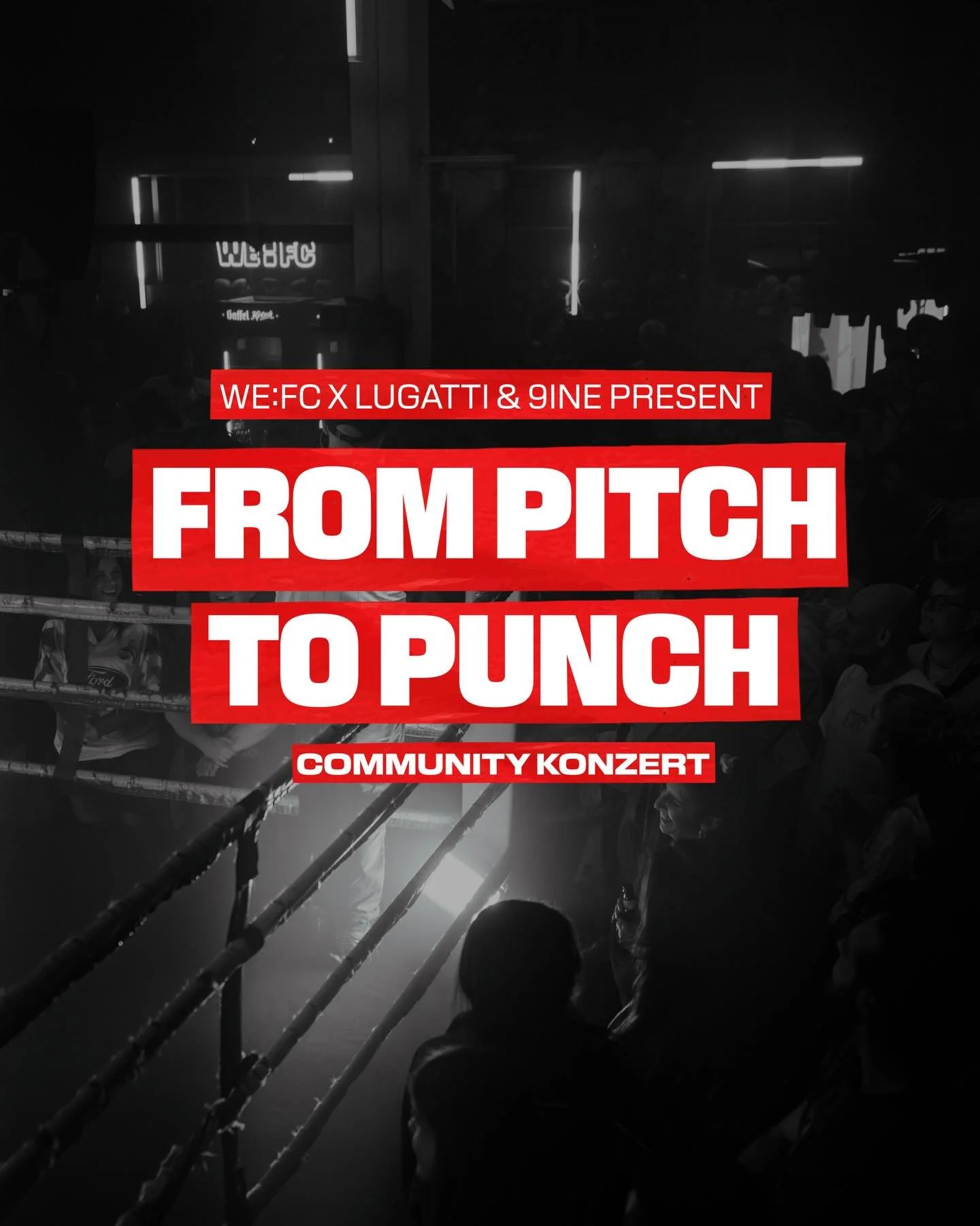 event planning for @wefc x @_lugatti_ @9inebro community concert 💘 #babesagency