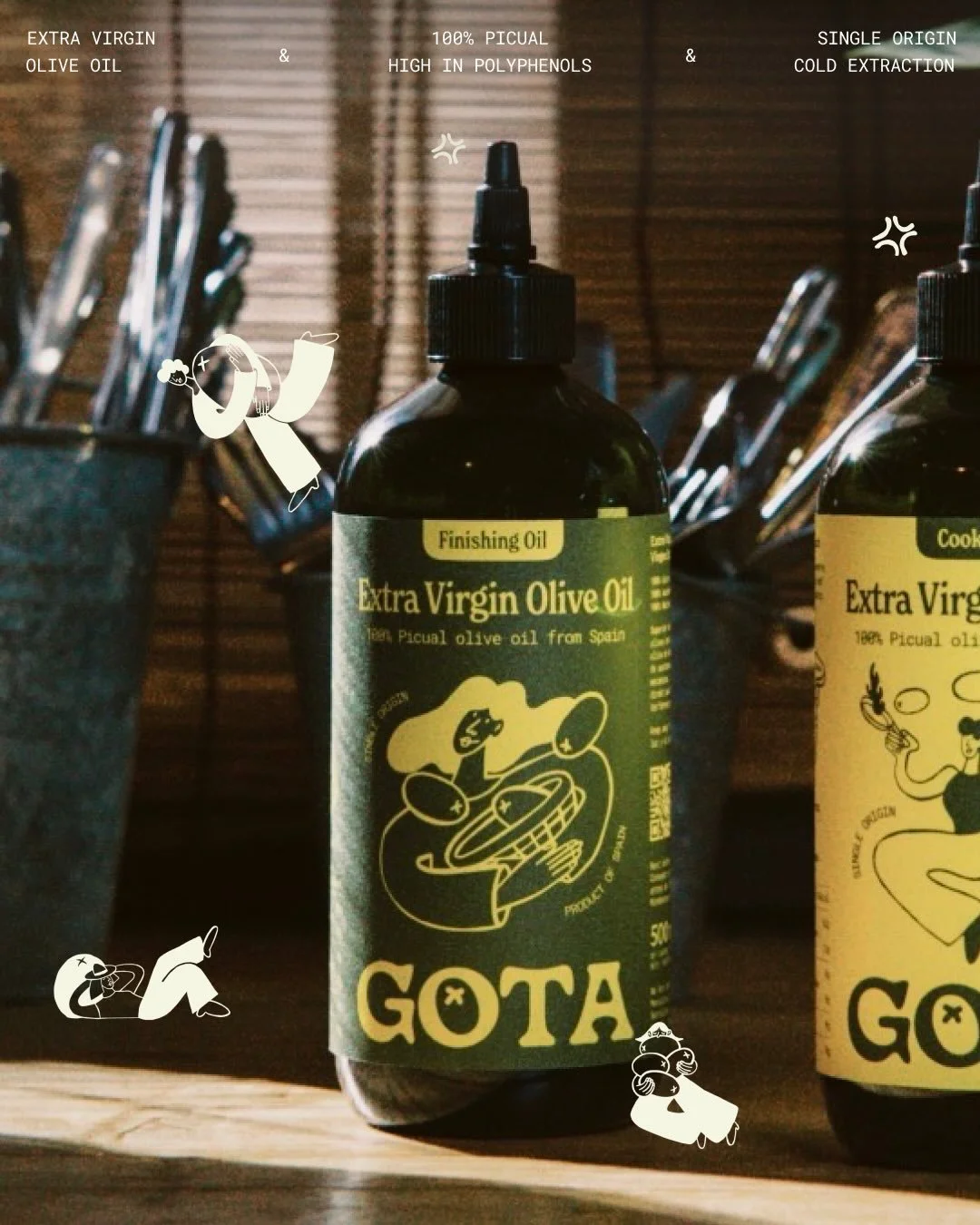 oil in or nothing! 🫒 we visited our new babes @wearegota in barcelona to prep their german market entry. excited to support on ideation, social &amp; art direction. vamos! 💘 #babesagency