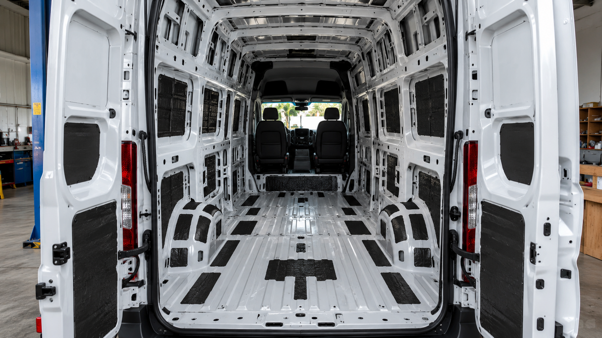 How Soundproofing a Van Conversion Works