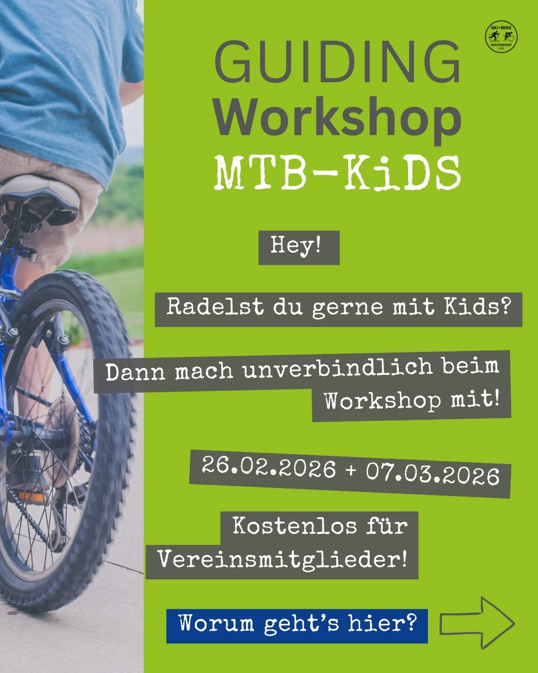 Workshop Guiding - MTB KiDS