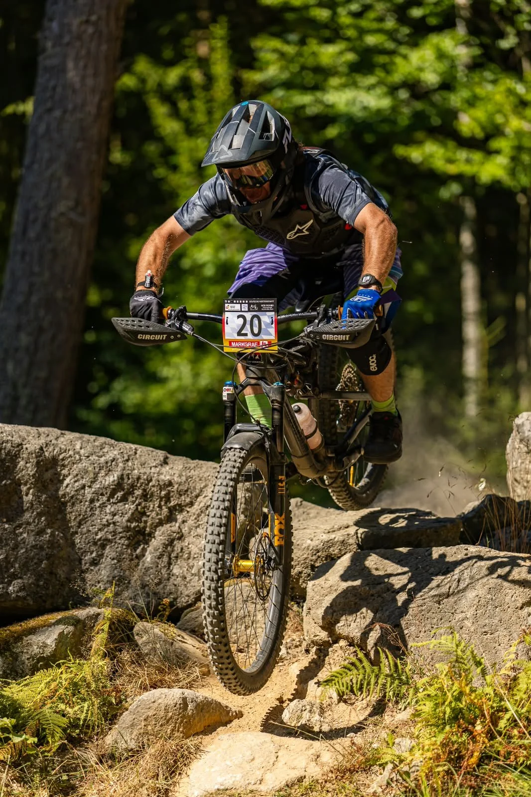 Rennbericht Mountainbike Enduro DM Ochsenkopf