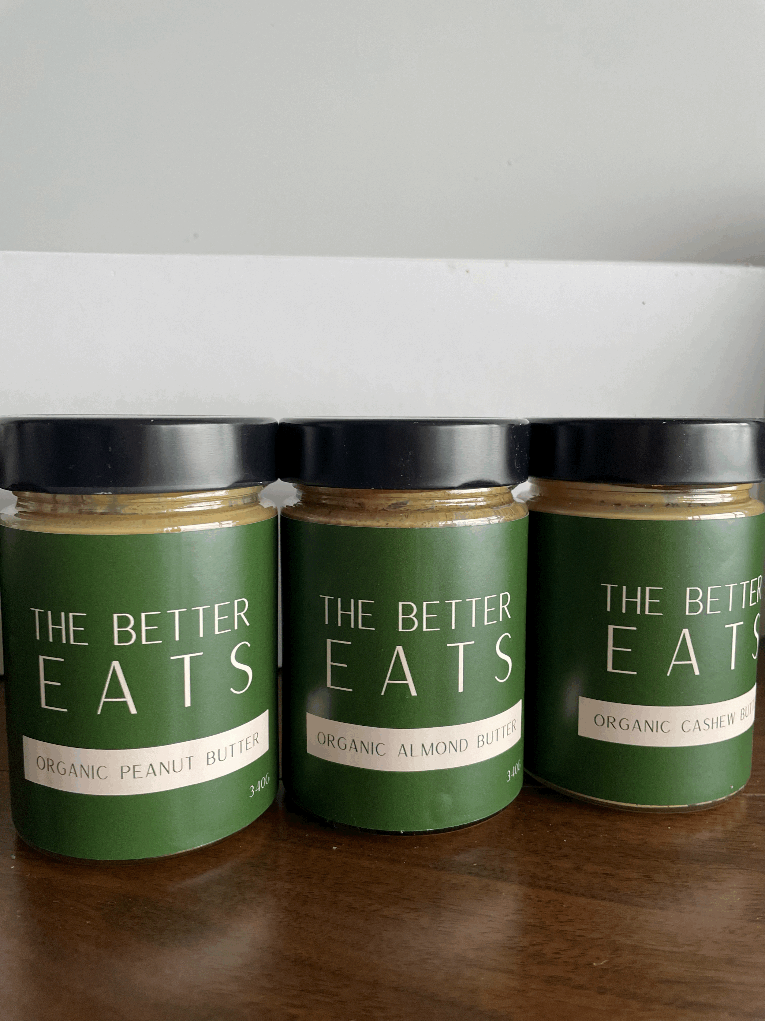 Organic Nut Butter Trio