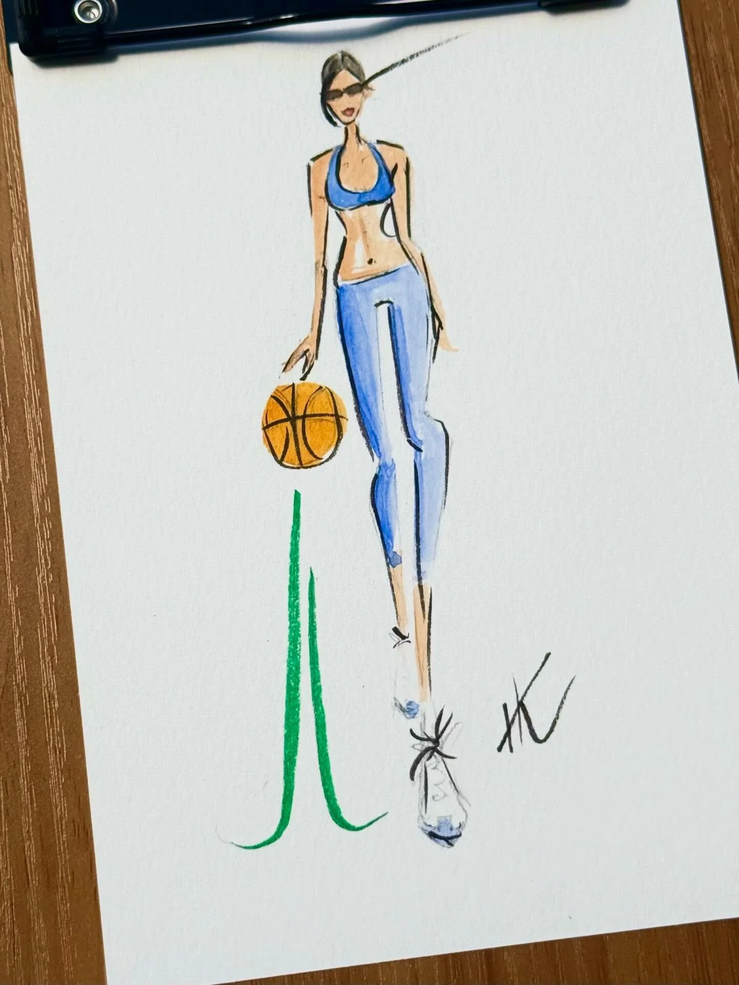 Sporty &bull; Chic &bull; Fashion-forward

#liveillustration #westpalmbeach #fashionillustrator