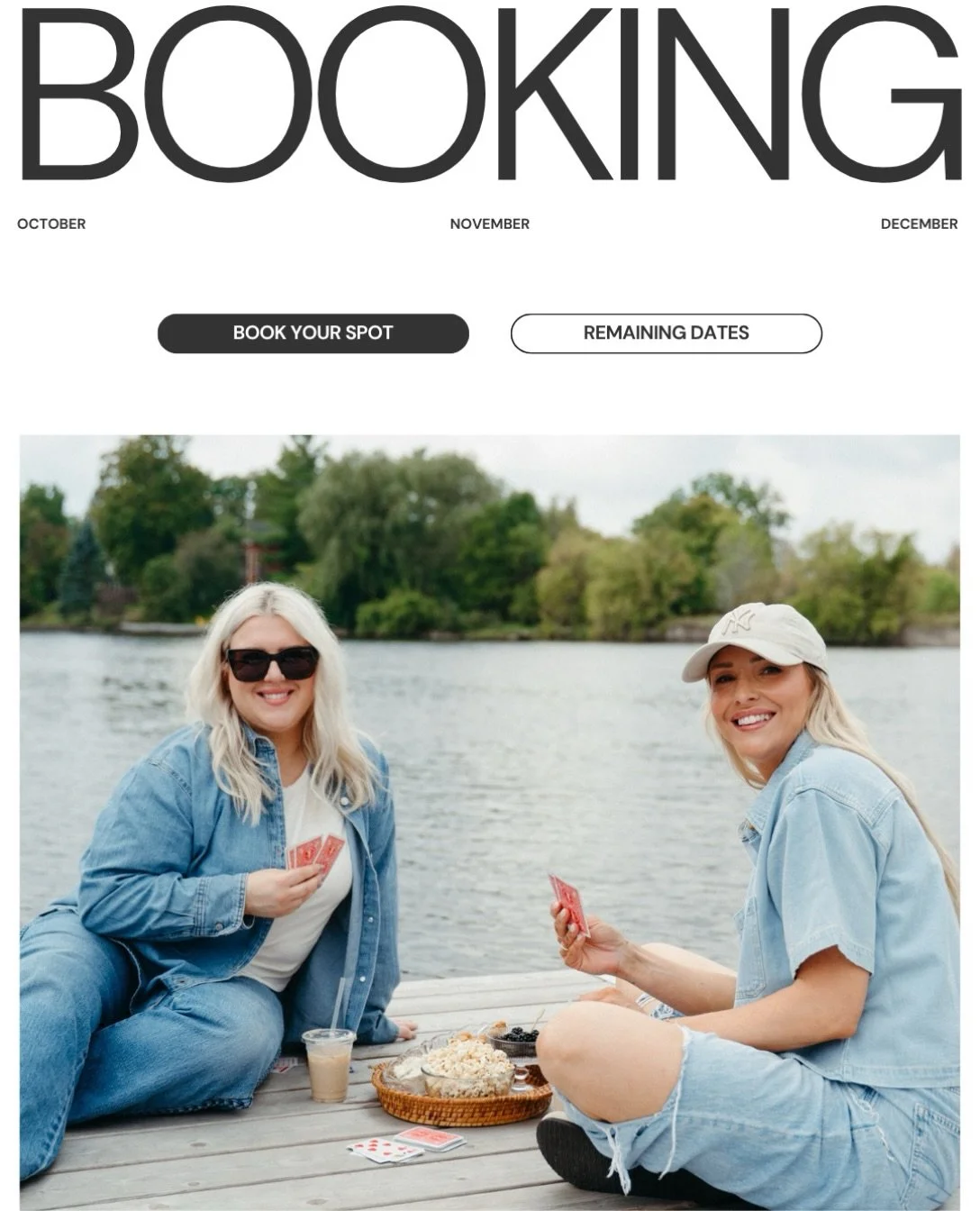 Your reminder that &ldquo;I&rsquo;ll book later&rdquo; is not a booking strategy.

Thanksgiving is 2 weeks away.
Halloween is just over 4 weeks away.
Christmas is just under 13 weeks away.
New Year&rsquo;s is just under 14 weeks away.

And those week