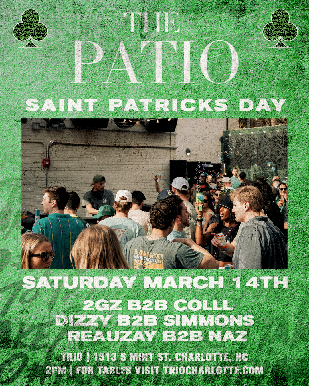 ST PATTYS PATIO PARTY