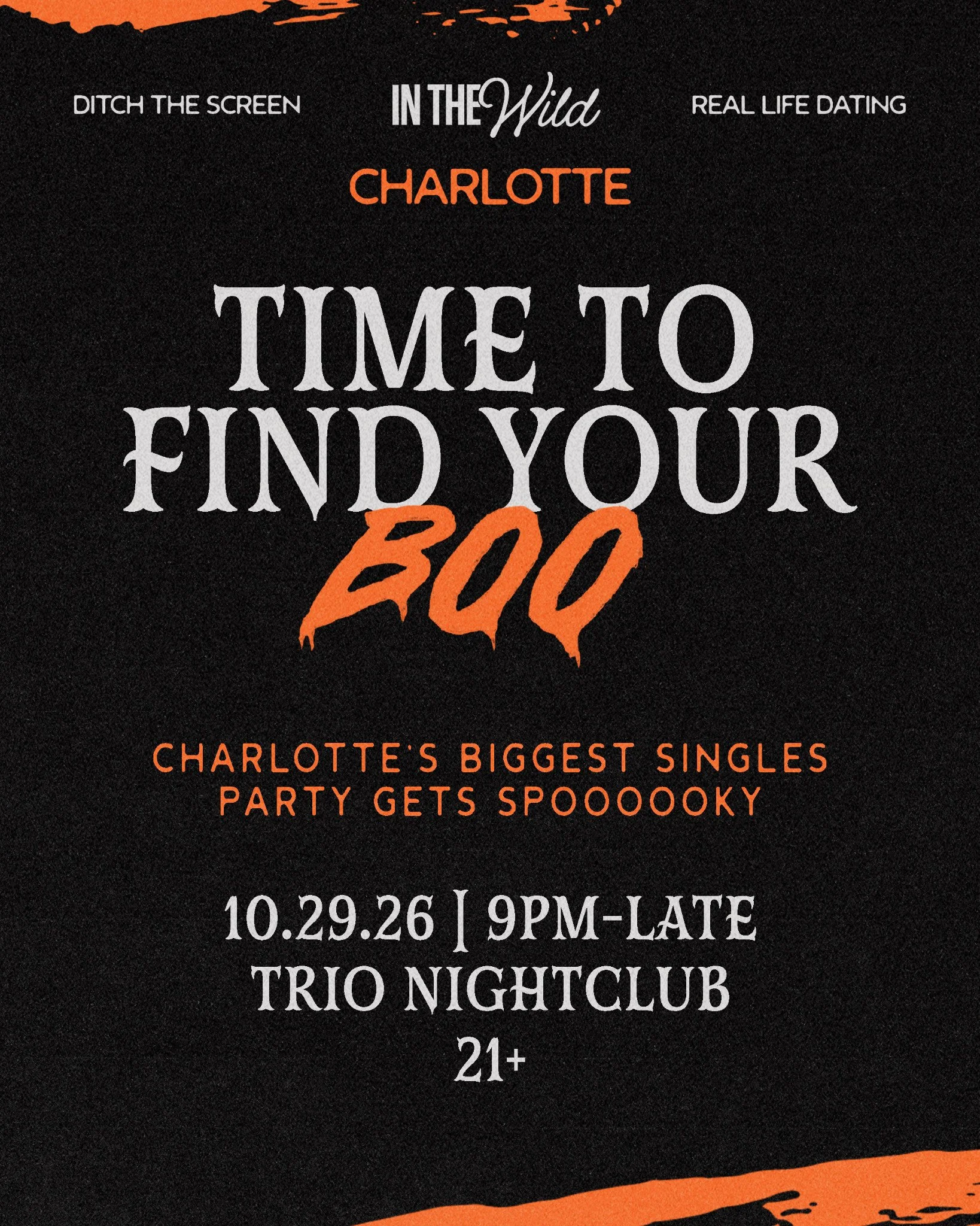 IN THE WILD CHARLOTTE: TIME TO FIND YOUR BOO