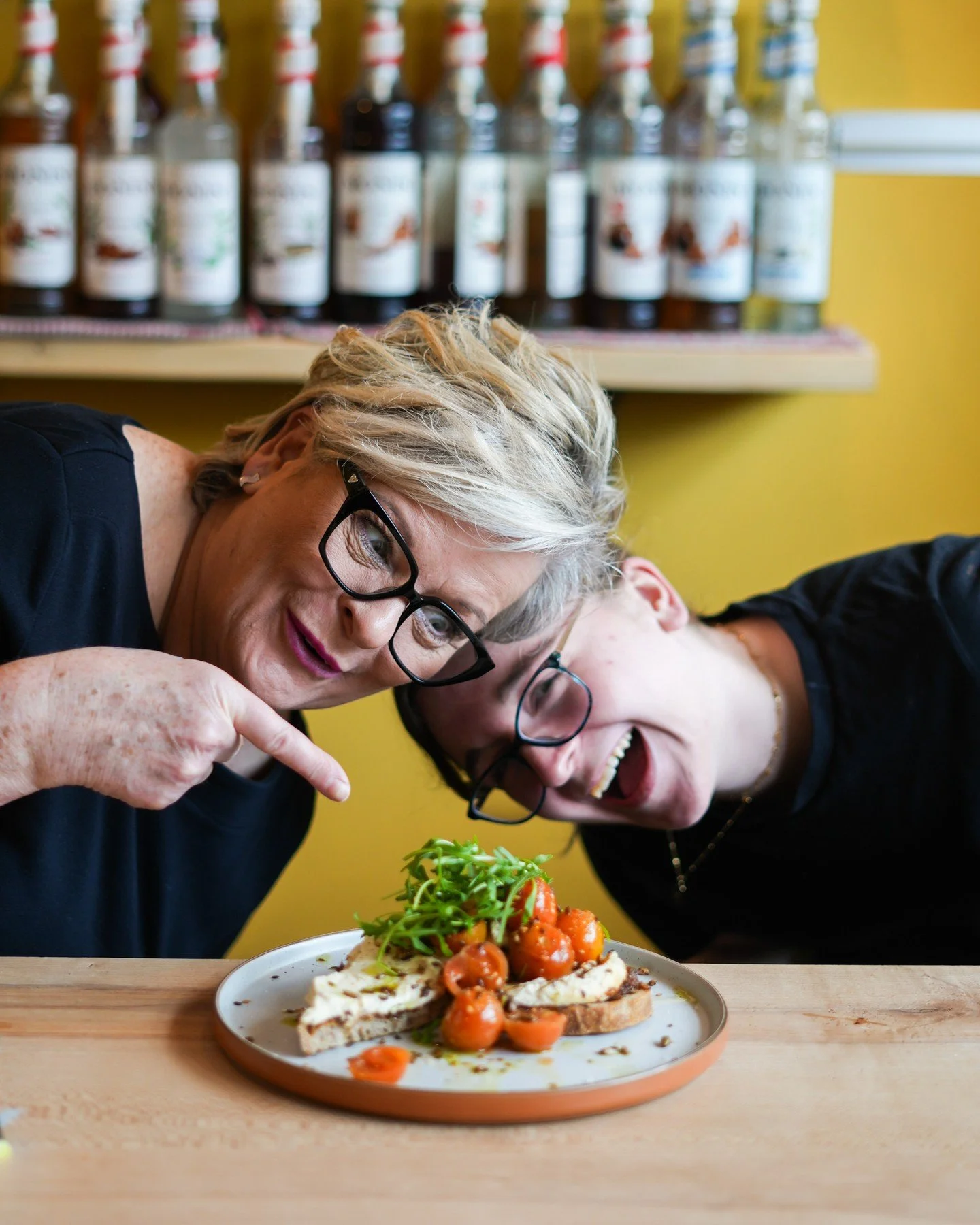 Plant-based, packed with punch, Jo and Lois approved ✅ 

Creamy cashew ricotta, spicy nduja and confit tomatoes on sourdough. 

#doughhereford #brunchhereford #plantbases