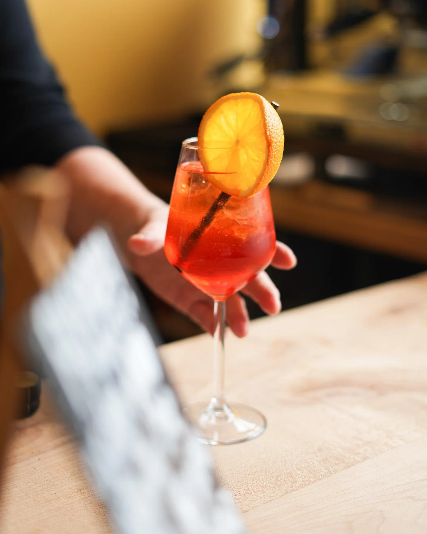 May 1st means one thing... Spritz season! 💛 🍊 

#doughhereford #aperolspritz #spritz