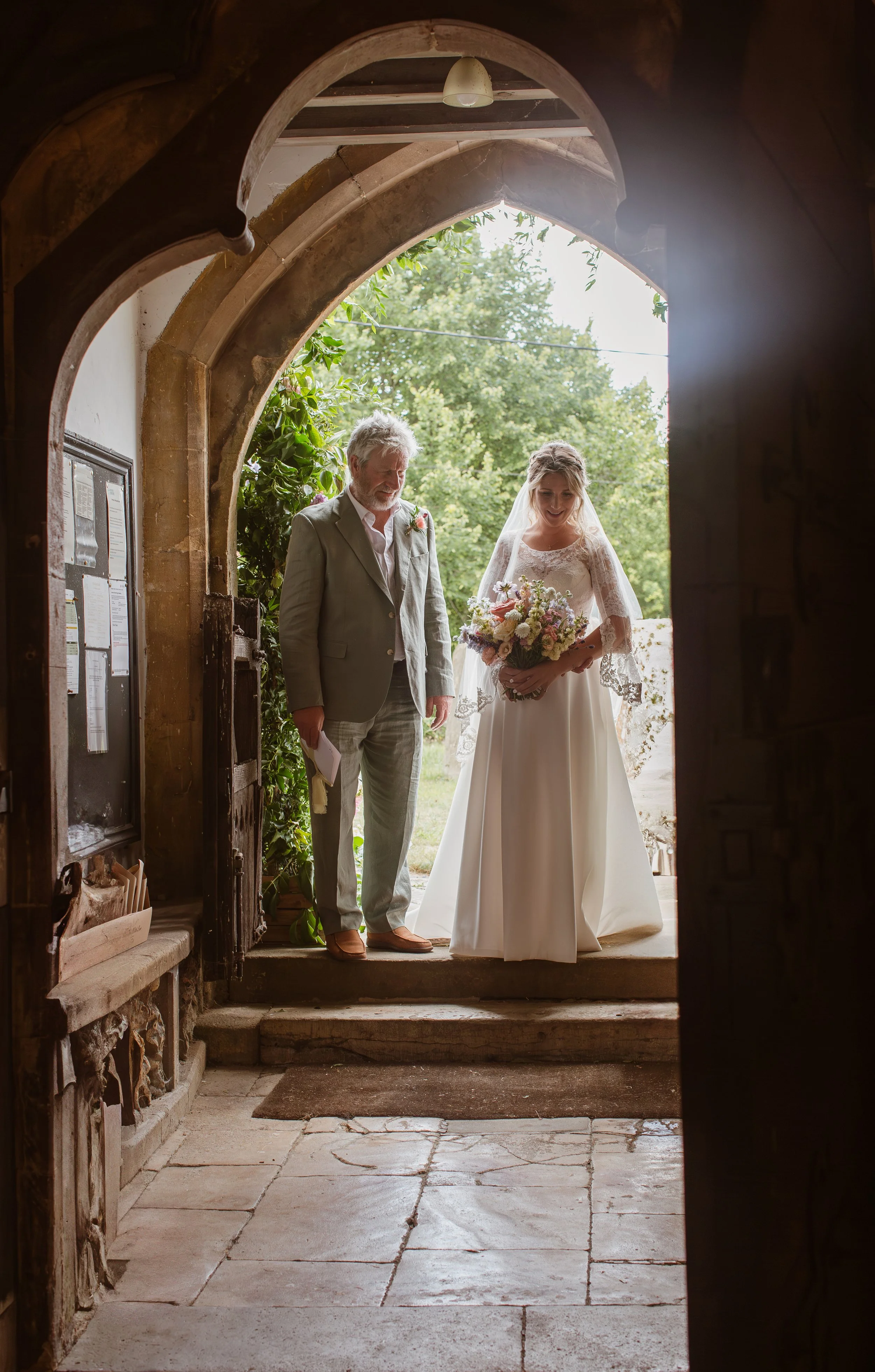 the moment before the i do, walking down the aisle