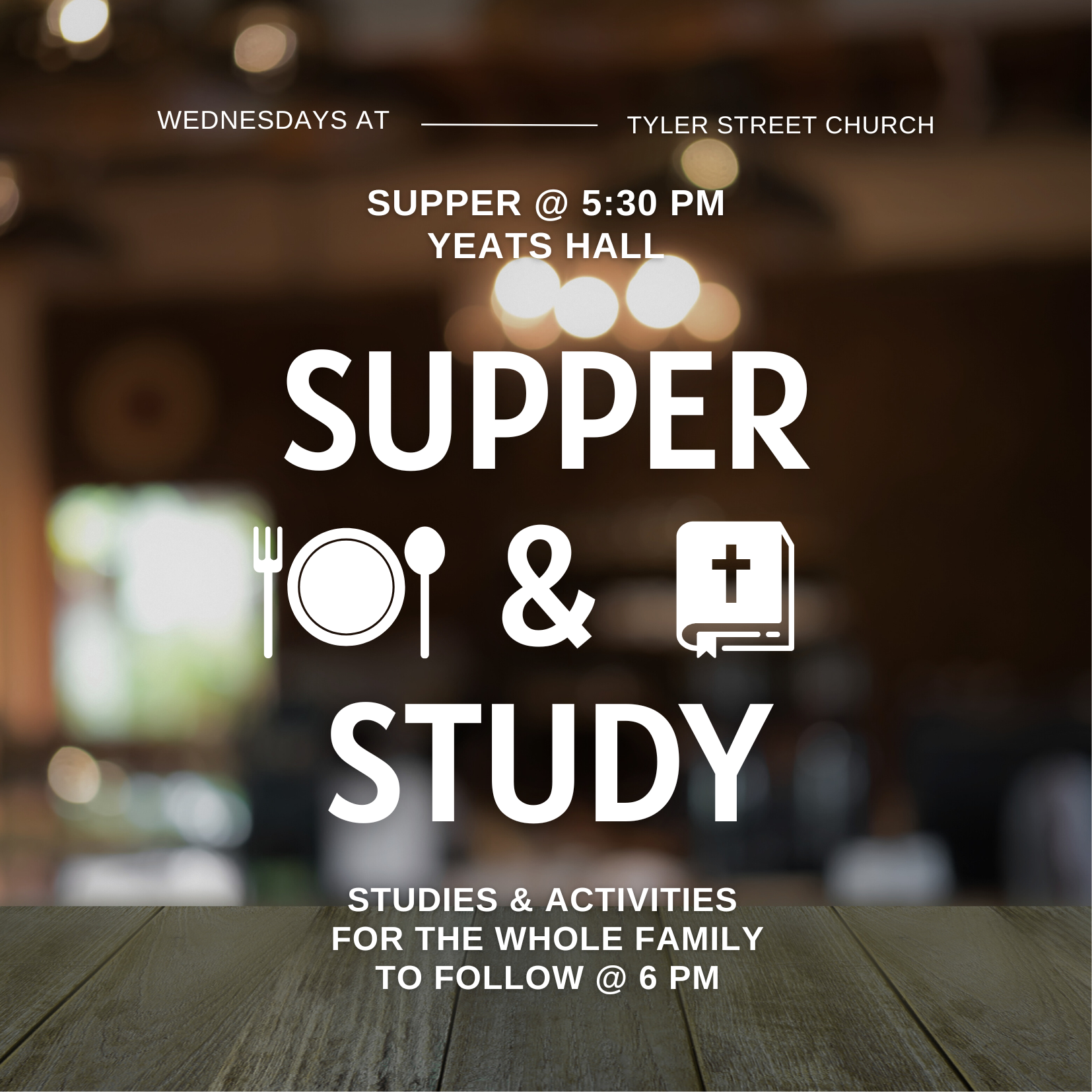Supper & Study