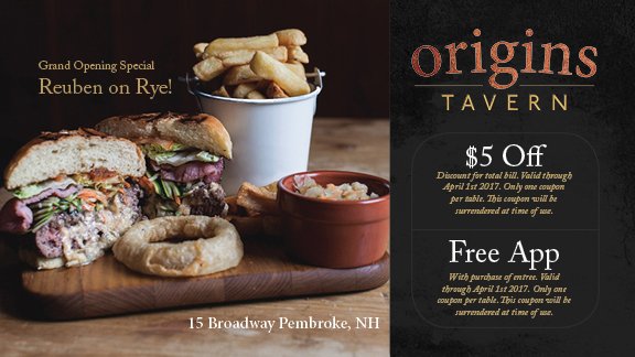 Restaurant Direct Mailer