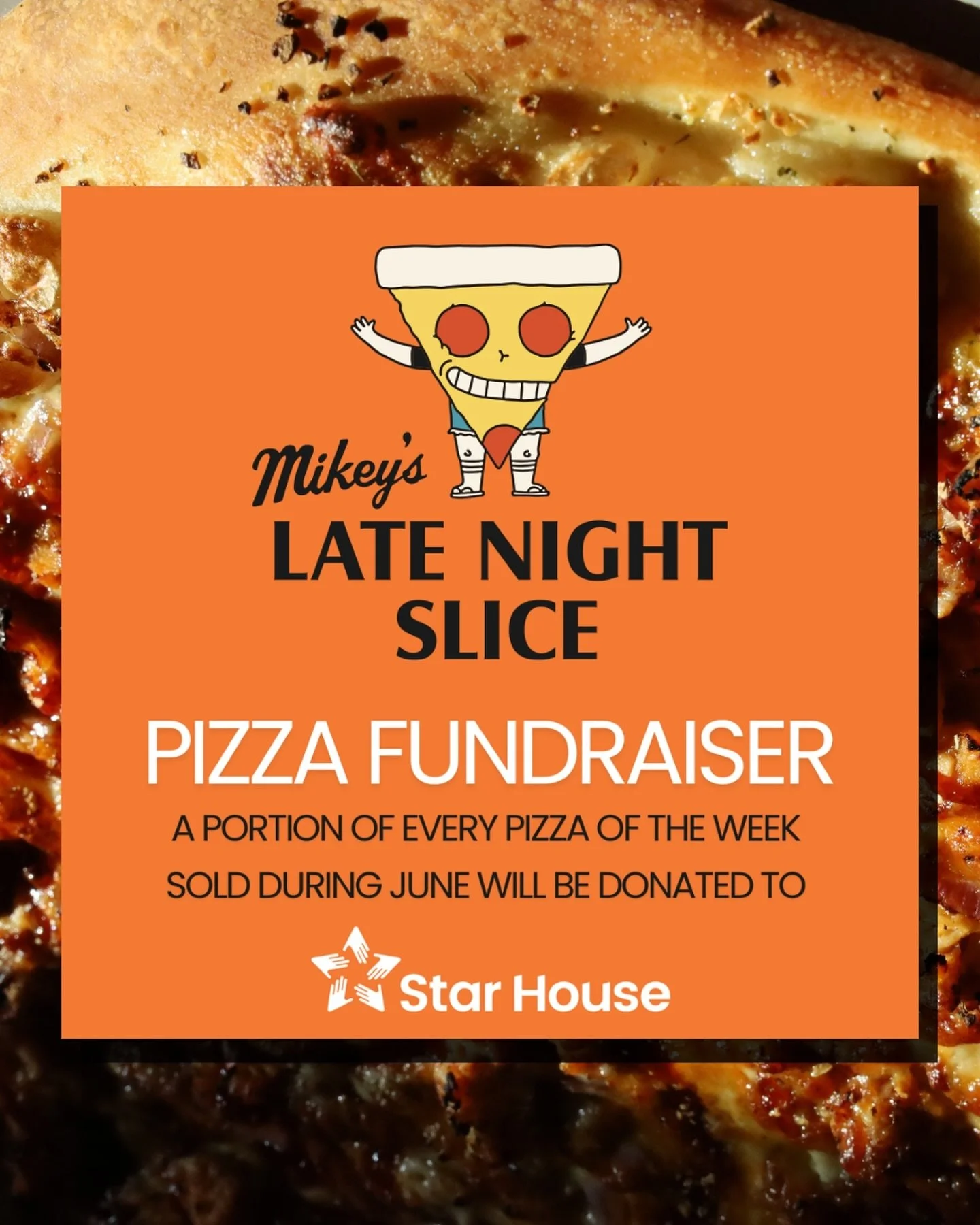 STARTING TODAY a portion of every Pizza of the Week sold is getting donated to @starhousecolumbus, an incredible organization that exists to do whatever it takes to lift youth out of homelessness and into a community of hope. 

Head to your local Mik