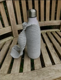 Knitted Bottle Holder in DK