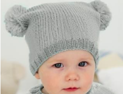 Knit For A Prince Teabag Hat (Sizes for 0 to 24 months)
