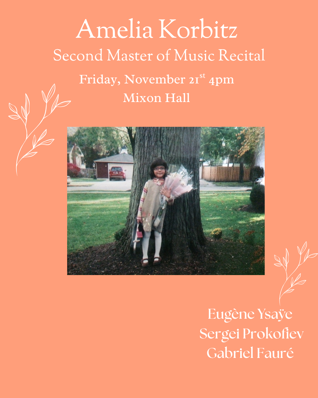 Amelia Korbitz Final Degree Recital