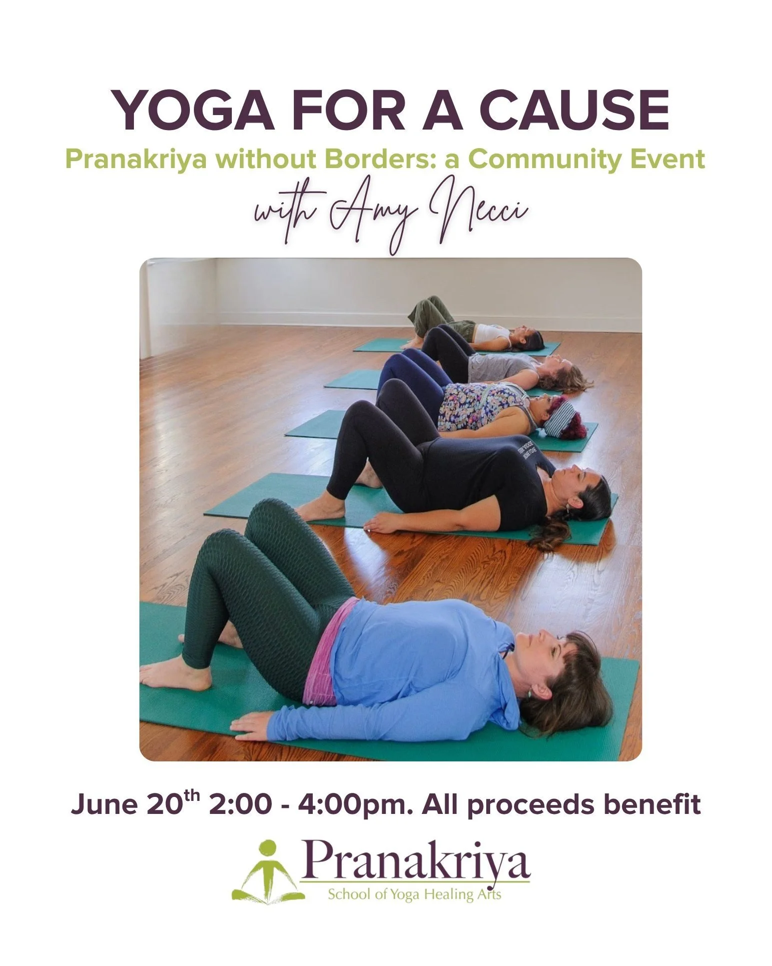⭐A very special event is coming to Simply!

On June 20th, the day before International Yoga day, we are thrilled to be one of many host studios participating in a very special global event bringing together yoga communities world-wide. 

This donatio
