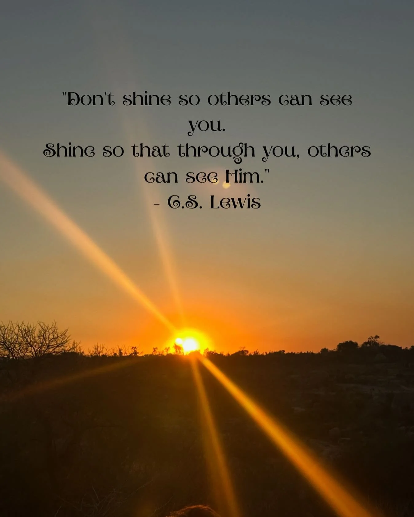 It&rsquo;s not about our light being seen &mdash; it&rsquo;s about being a window for His. 

#GlobalEncounters
#LetHisLightShine
#FaithInAction
#ReflectHisGlory