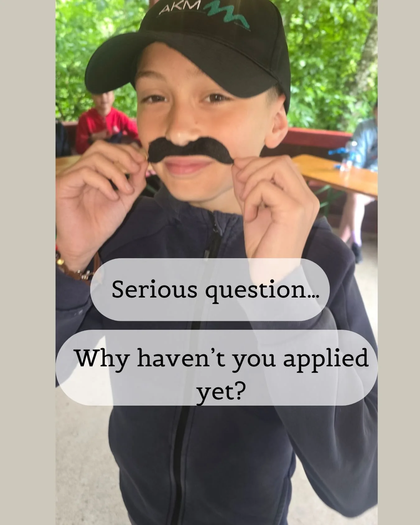 We can&rsquo;t promise you a mustache like this&hellip;
oh wait. We can. We have a whole package of them. 😏

But more importantly &mdash;
we can promise you adventure.
New friendships.
A faith that grows when you step out and say yes.

Missions trip