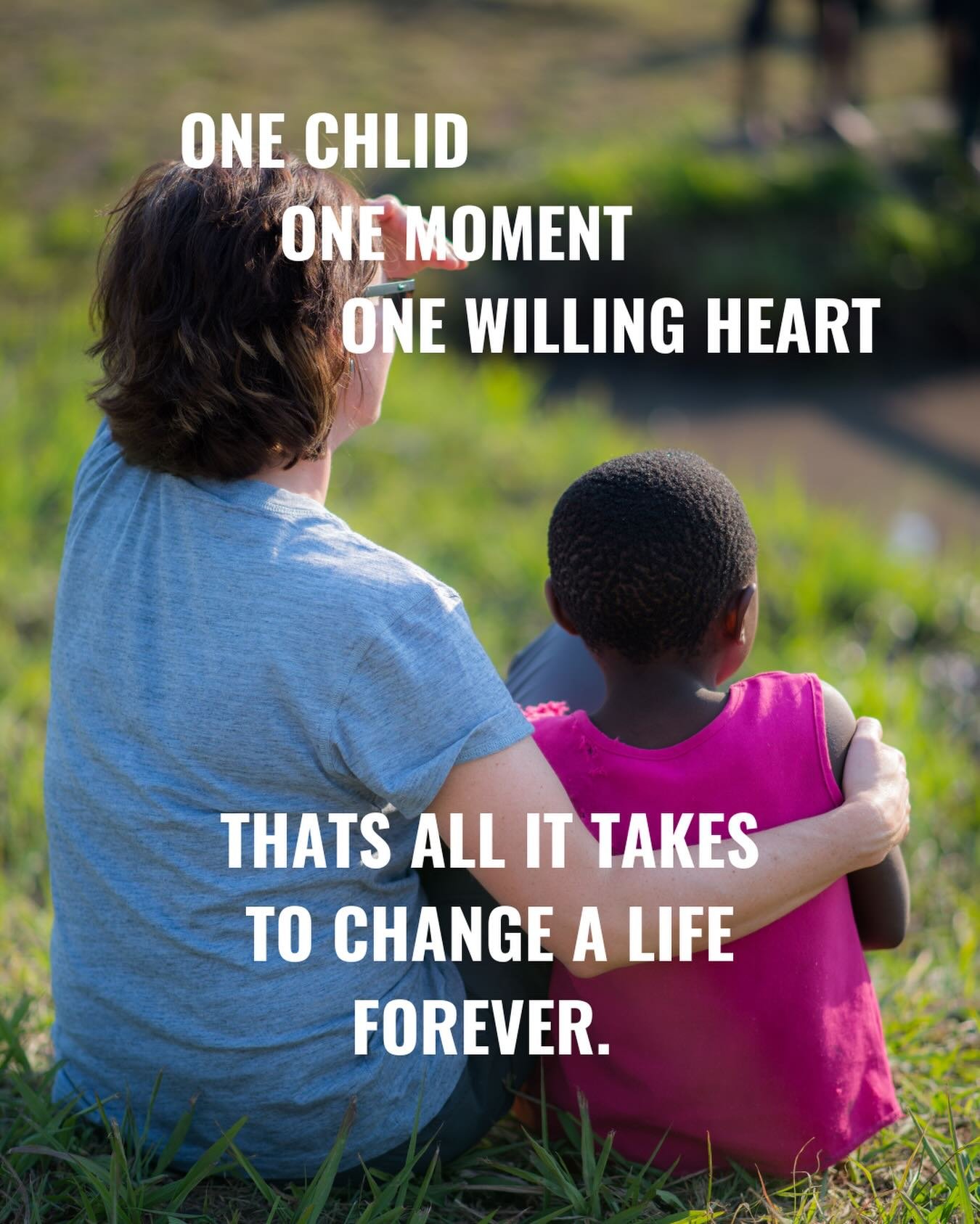 One child. One moment. That&rsquo;s all it takes to change a life forever. 🤍

Sometimes it&rsquo;s not about doing something big &mdash; it&rsquo;s about being present, showing up, and loving well. The impact of a single moment can echo for eternity