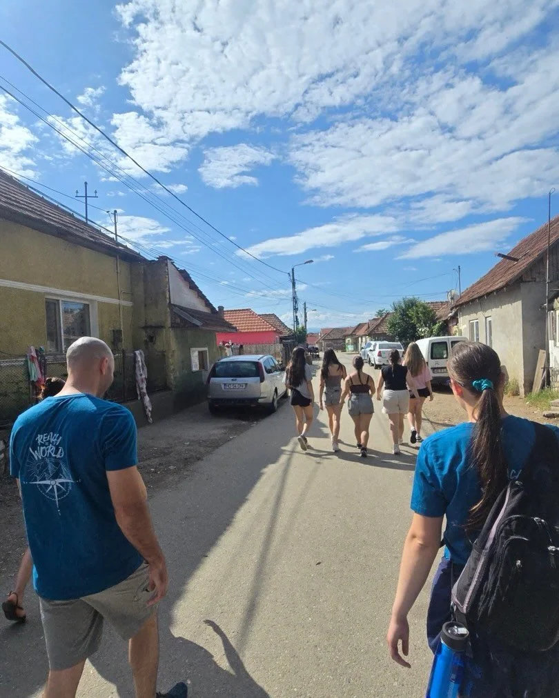 Sometimes ministry looks like this.
Walking through a village in Romania calling out to the kids:
 &ldquo;Hai la program!&rdquo; &mdash; &ldquo;Come to the program!&rdquo;
Every morning we invite children from the village to come to our kids program 
