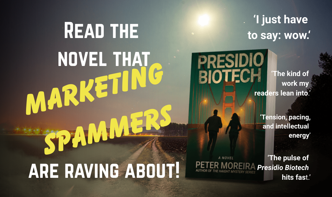 Thanks, marketing trolls, for your kind words. 