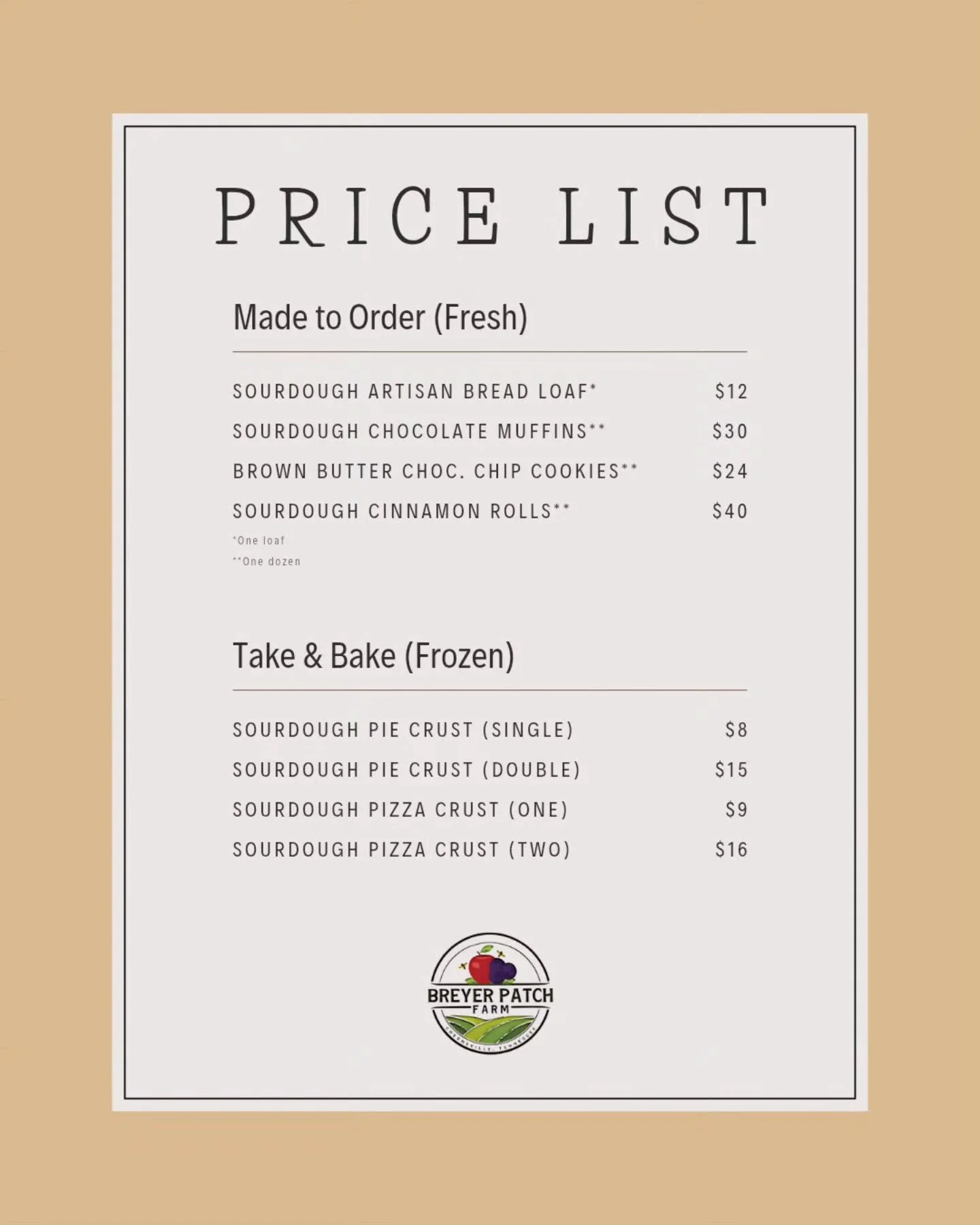 While the blueberry plants continue their slow awakening (they should be ripening by mid-May), we keep baking! 

We are accepting orders 7-days in advance via email...

HOWEVER 

We may enable a page on our website if orders begin increasing, so keep