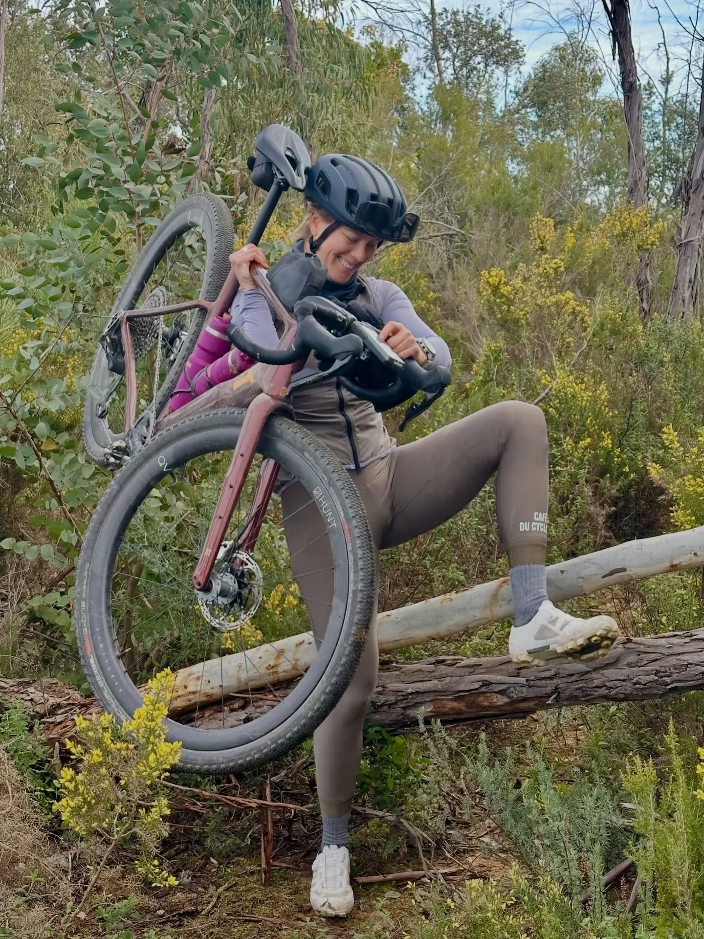 Tis the season for long rides of exploration. The temperature can be all over the place in Girona in the winter. I&rsquo;m happy to have plenty of cozy layers from @cafeducycliste to be able to get right the temp swing. All that and I feel stylish in