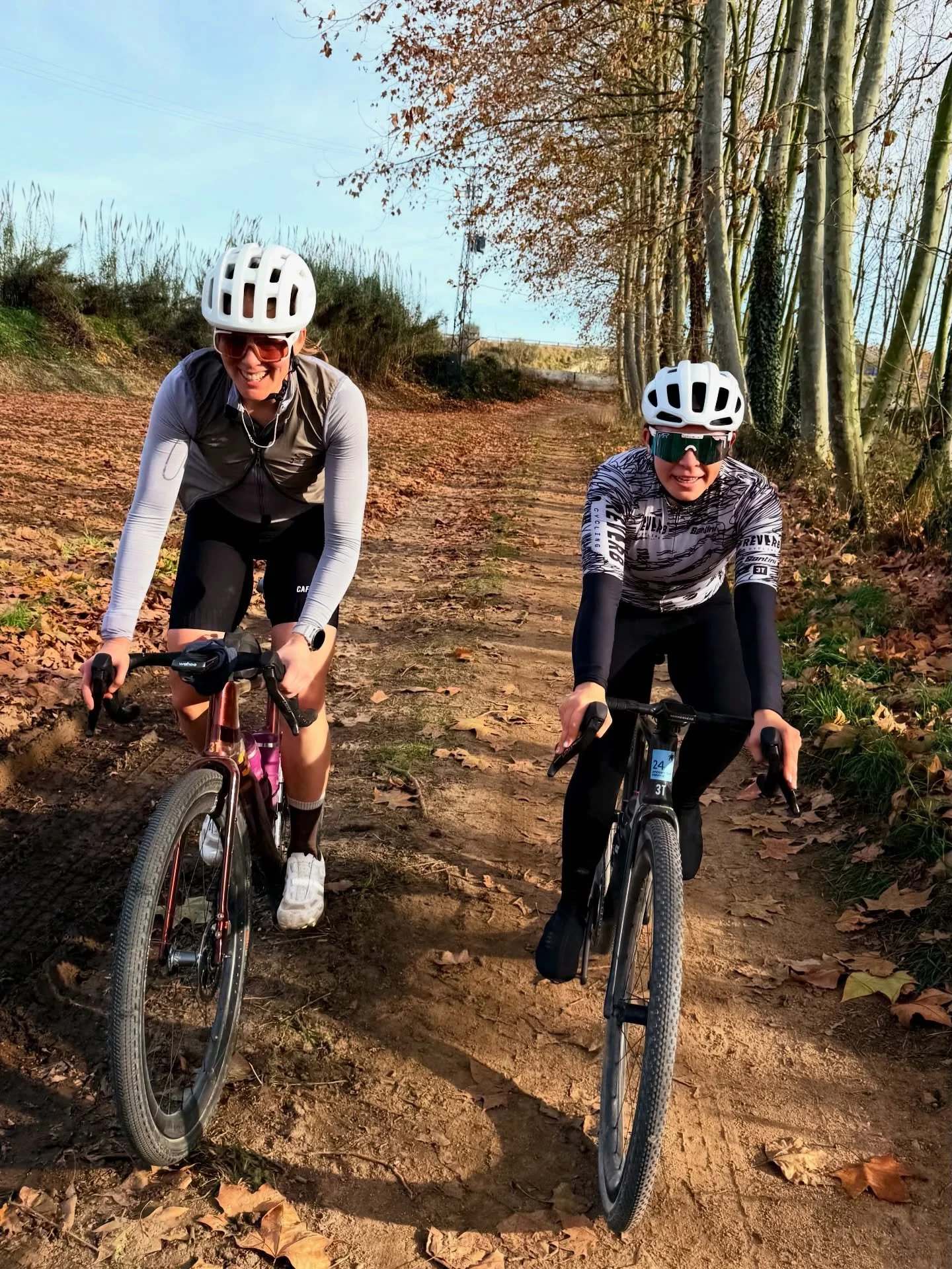 What a fun week with @velodrom.cc !! First we rode from Barcelona via mostly dirt to Girona with incredible views and never ending climbing. 143km / 93 miles with 2532m / 10,154ft with fabulous weather!

A few days later we showed &ldquo;Two Steps Fo