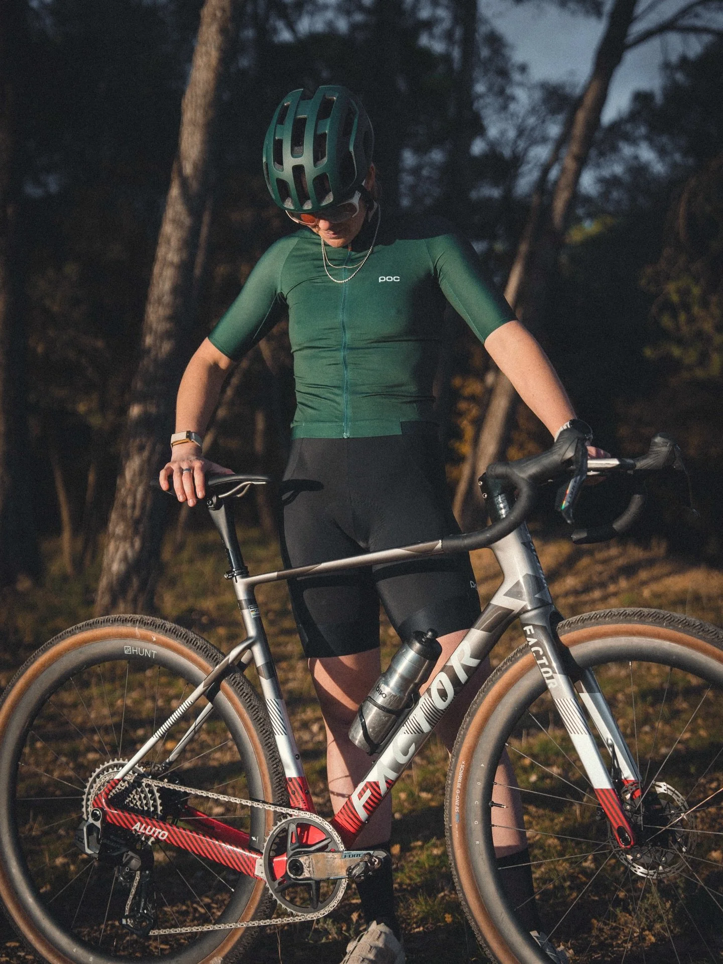 Lots of adventures to come with @factorbikes !! I&rsquo;m pumped to share I&rsquo;ll be part of Factor Racing Gravel. But first, catch me at @atlasmountainrace on their full suspension mountain bike, the Lando XC! 

@pocsports has come on as my partn