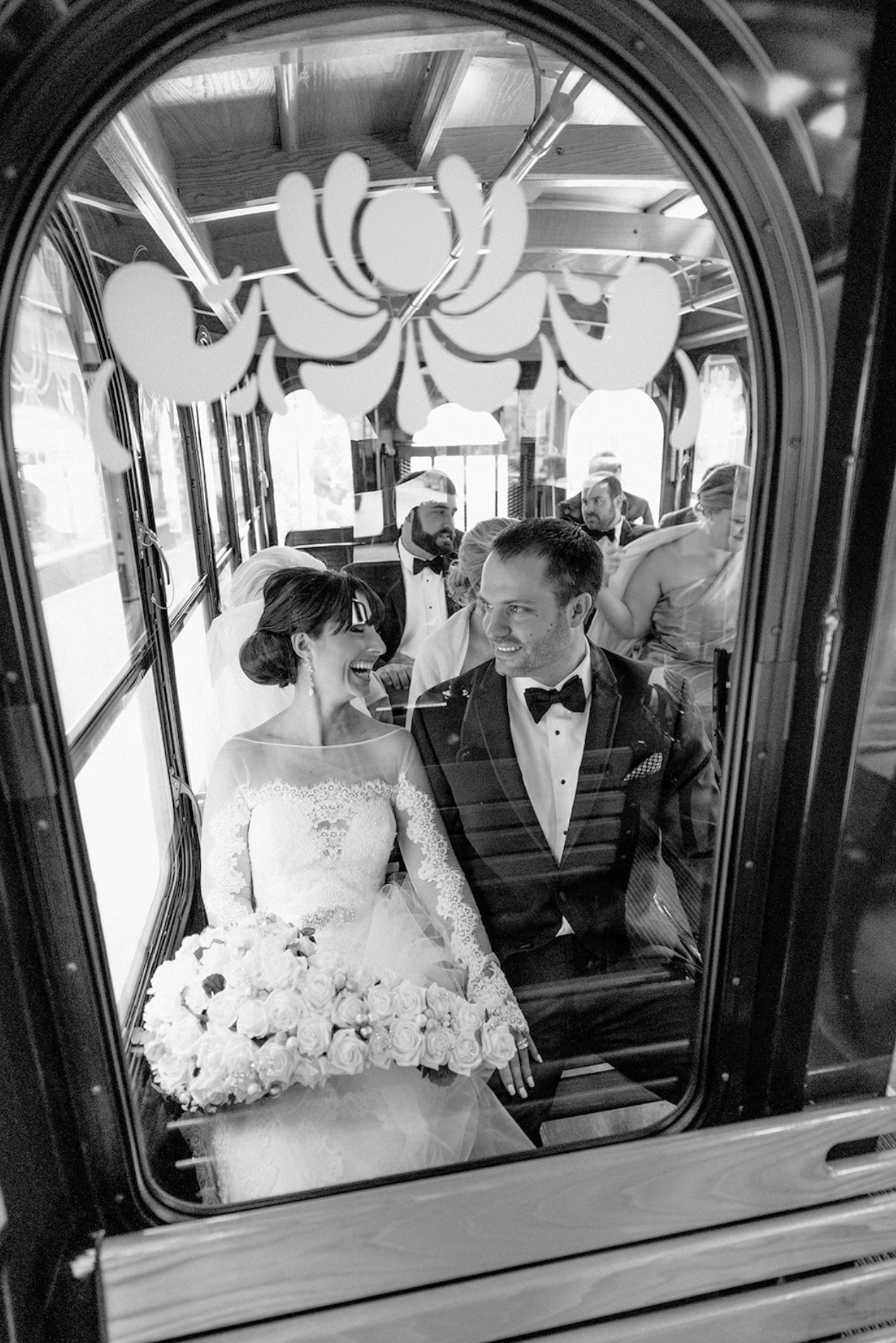 Candid wedding photography black and white