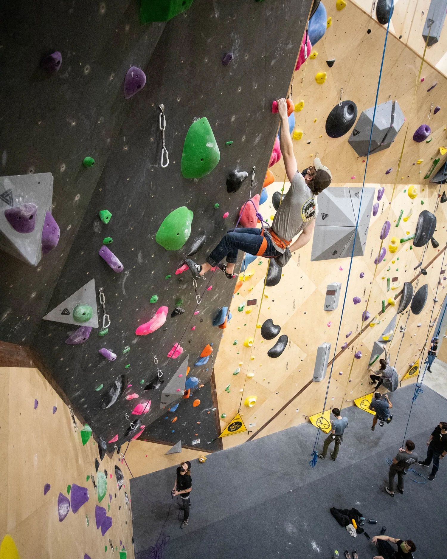 Climbing Classes | Bouldering, Top Rope, Lead & More | Latitude Climbing