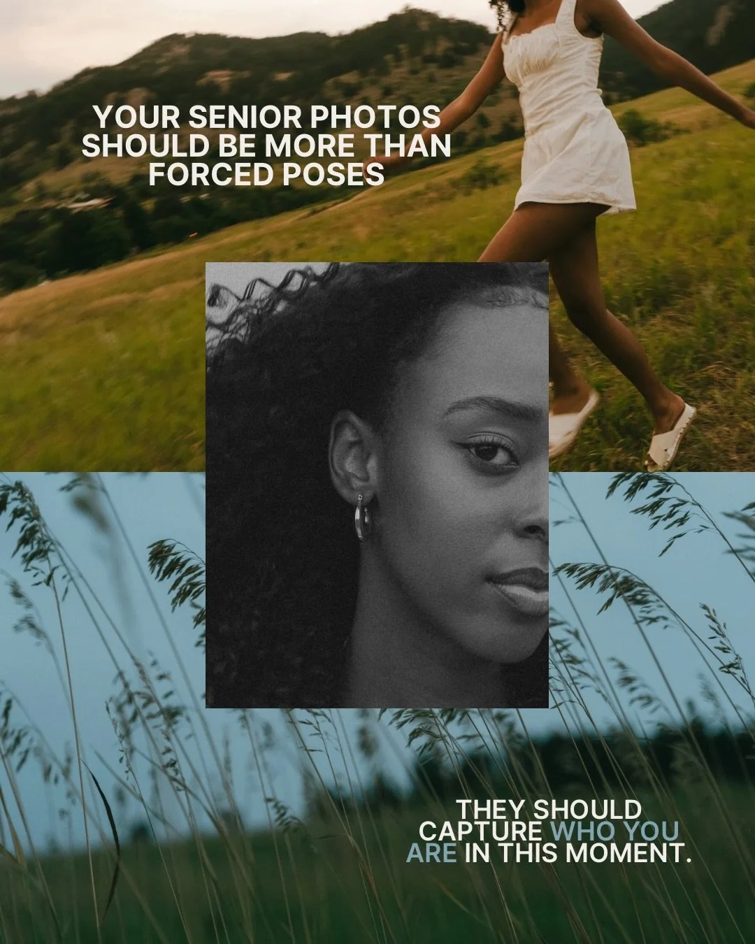 A reminder of my Why as your senior photographer 🩷 you are a beautiful unique soul who deserves photos that capture that. I&rsquo;m here for you and WITH YOU to create the photoshoot of your dreams!!! Let&rsquo;s get wild 

#seniorphotographer #crea