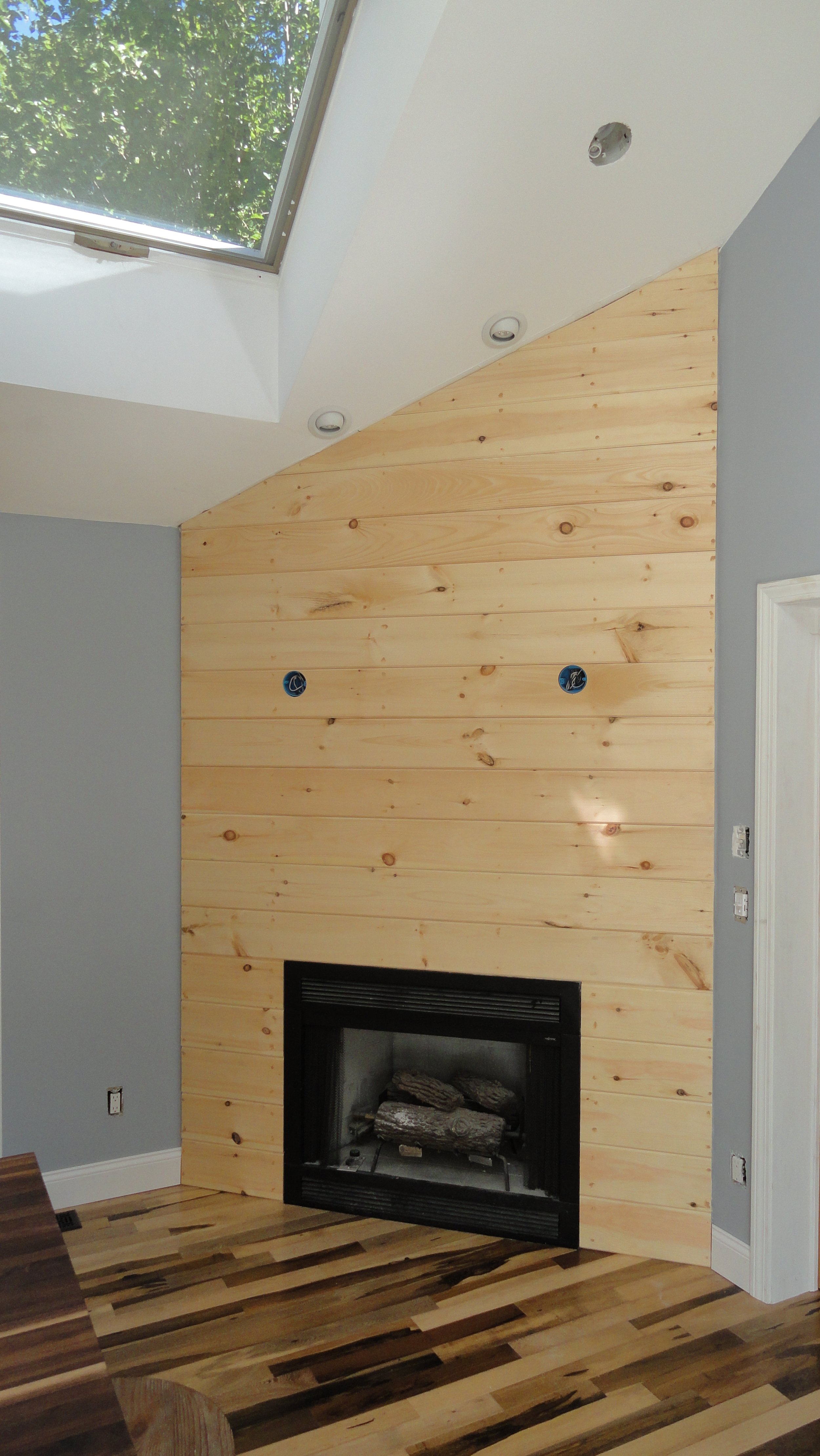Gas insert installation