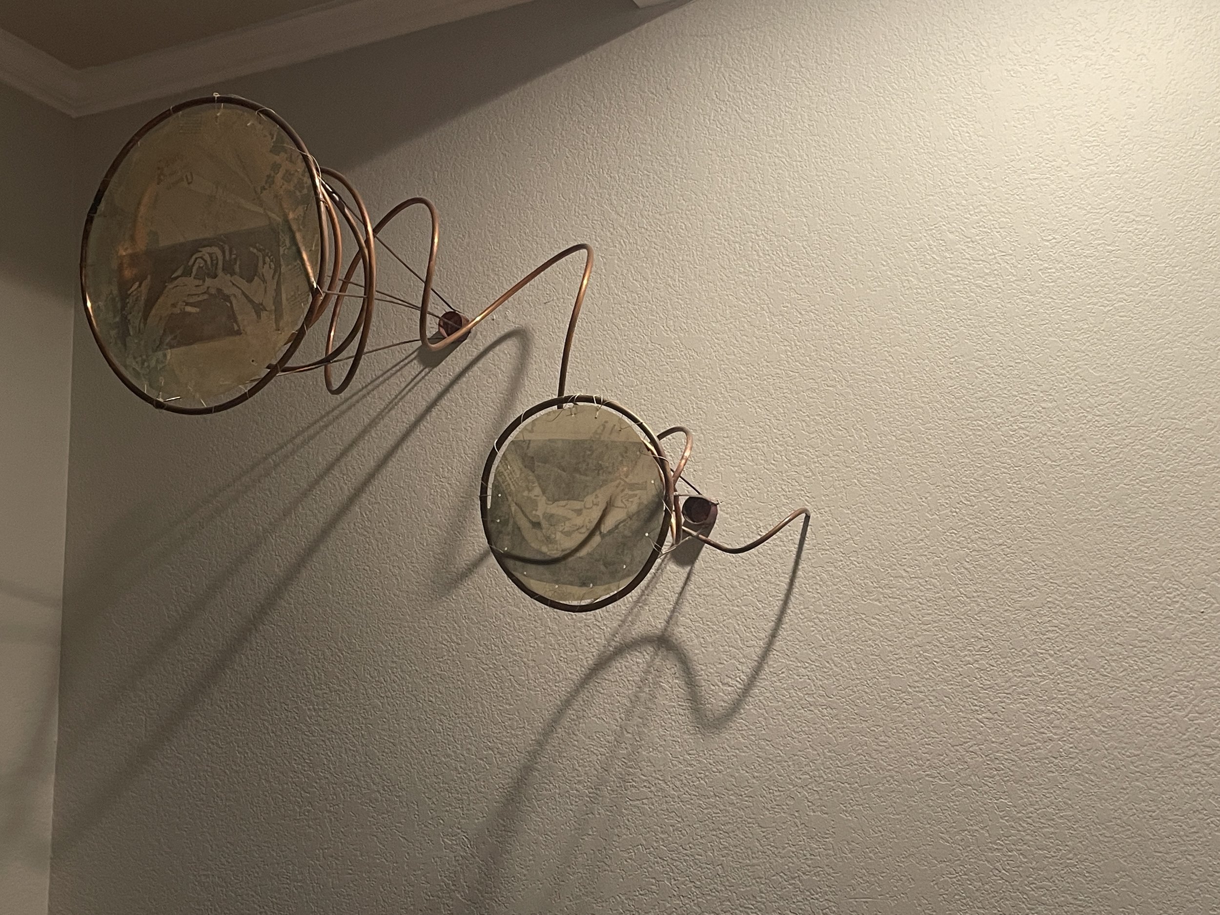 Private commission.
Intaglio print with copper structure.
13"-18" circumference, 2 1/2 ' deep.