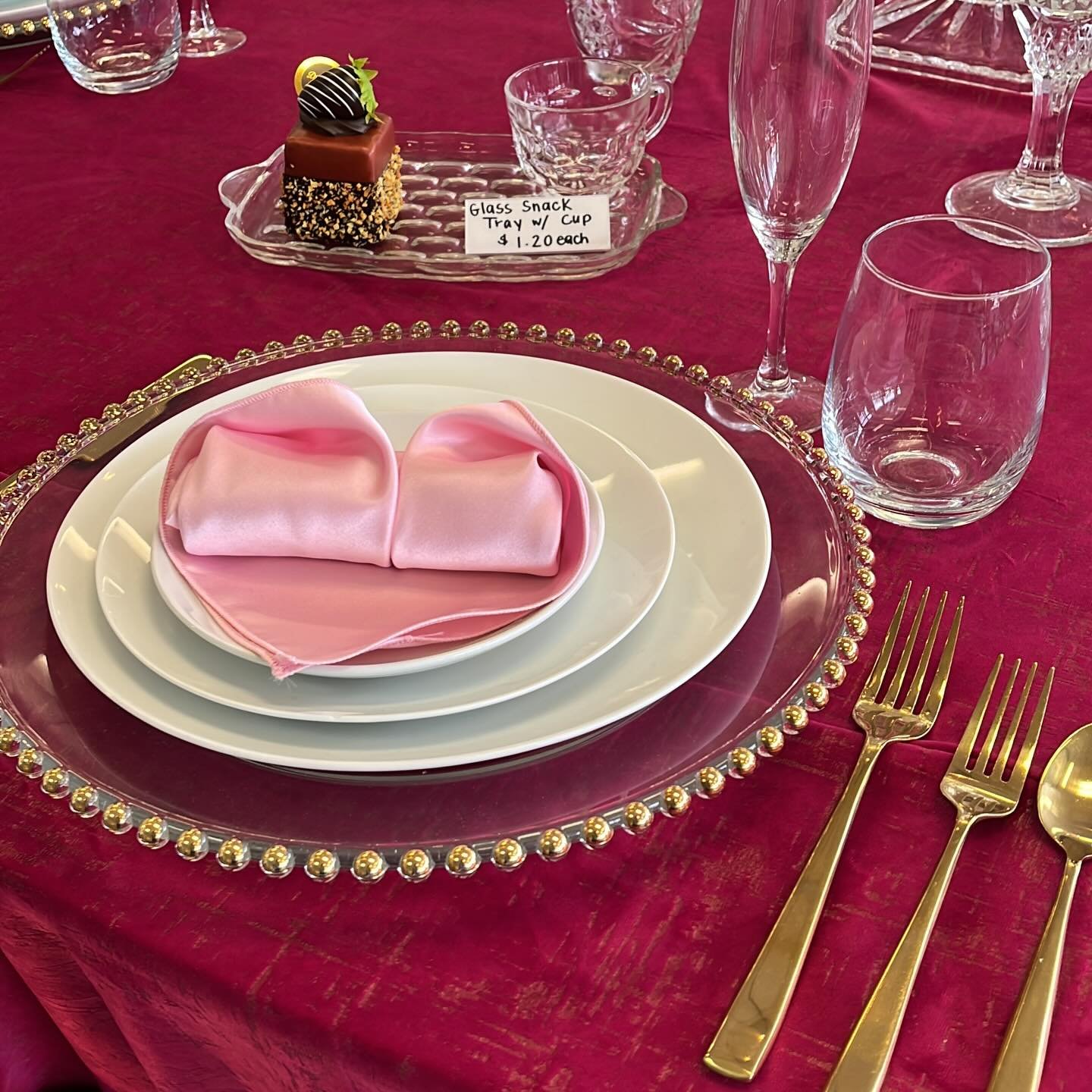 We&rsquo;re showing THE LOVE! Showroom is currently being transformed! 
.
.

#TableSettingGoals
#eventsbyrentalworldpa #chinarentals #lancasterpaweddings #rentalworldpa
lancastercountyweddings weddingrentals chairrentals tablerentals 
tablescape napk