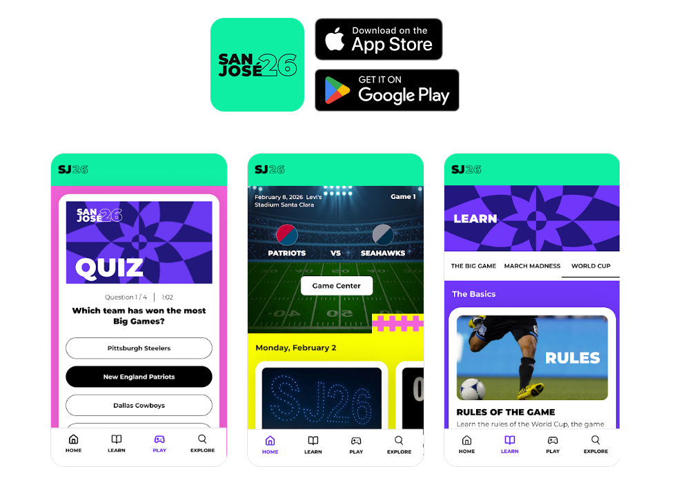 Game On, San José Expands with New “Game On, SJ26” Community App