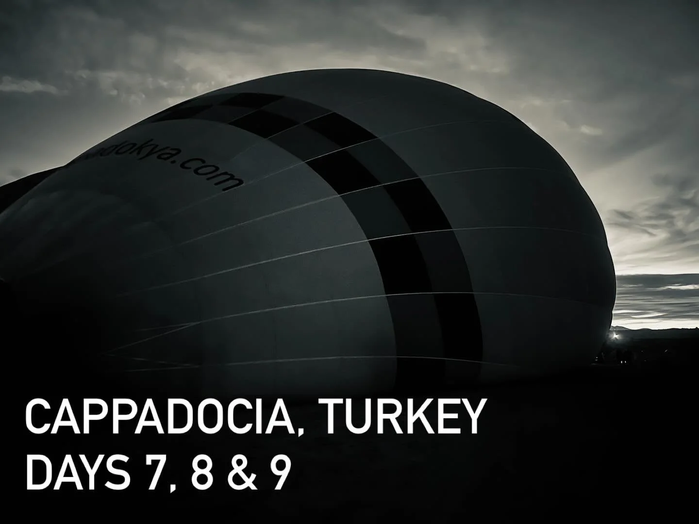 Part 3:
Next stop: Cappadocia &mdash; aka &ldquo;is this even real life?&rdquo; land.

We took one of those iconic hot air balloon rides at sunrise, and honestly&hellip; it felt like floating through a painting. 10/10 would recommend if you enjoy bre