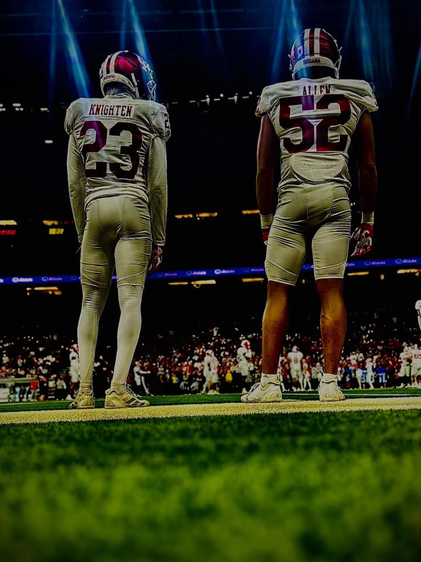 Well&hellip;.that was fun!! @indianafootball are the @b1gfootball champions! Helluva game @lucasoil.stadium. Thank you @stvincentin for having me part of the team again. Always a great group of people to help support the teams.