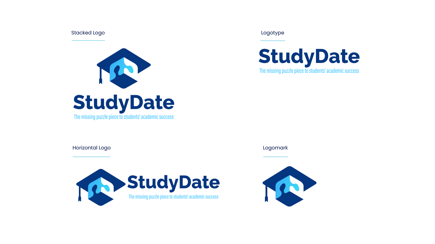 StudyDate logo design