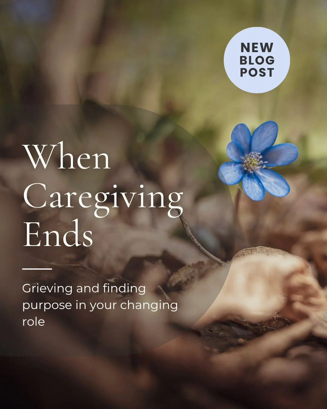 When caregiving ends, you don't just lose the person you cared for, you lose the role that gave your days structure and meaning.⁠
⁠
The exhaustion doesn't disappear. The guilt about free time feels heavy. And the question &quot;who am I now?&quot; si