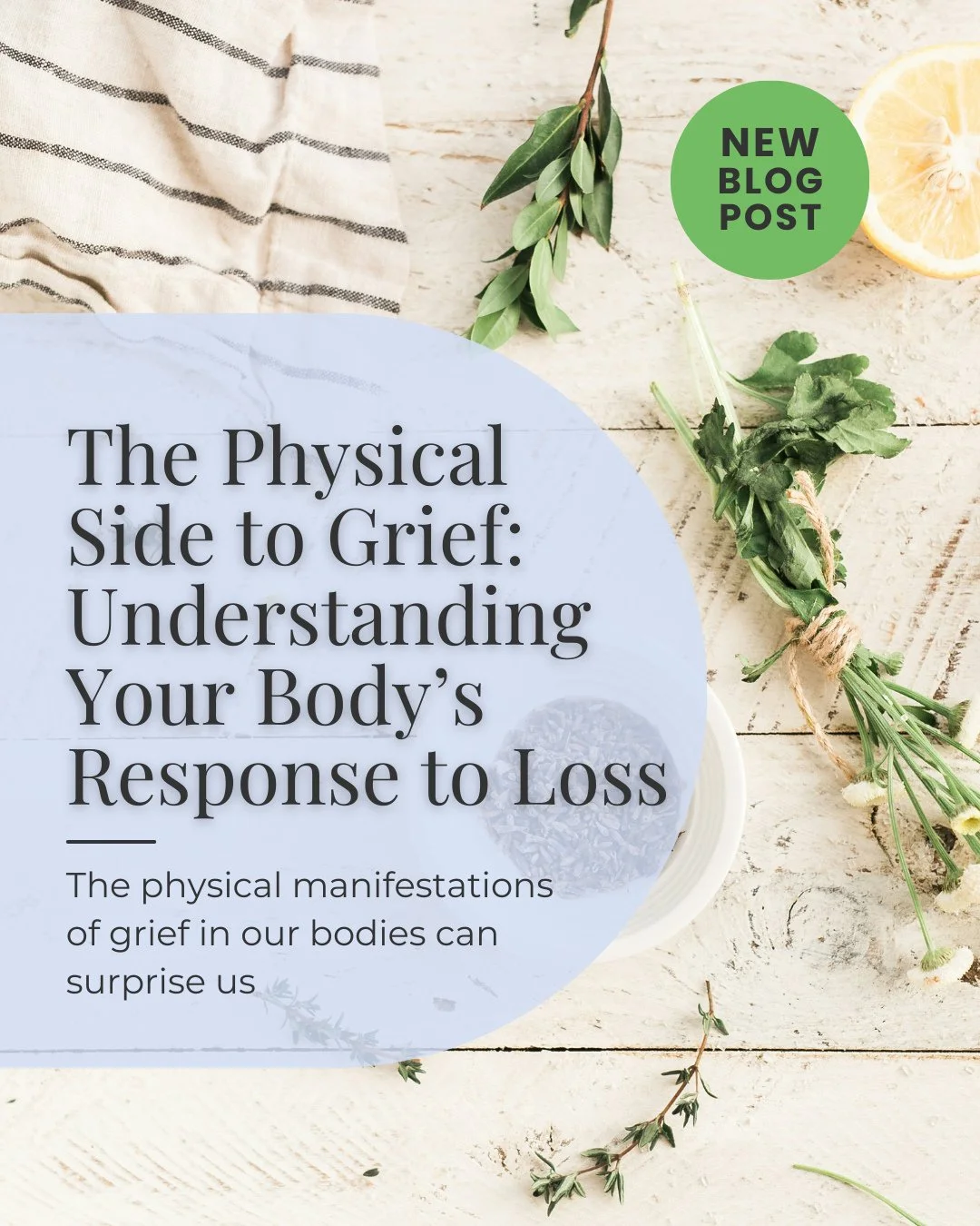 Why does your whole body ache when you're grieving?⁠
⁠
It's not in your head. Grief floods your system with stress hormones, keeps your body in crisis mode, and exhausts your reserves. The fatigue, the pain, the fog&mdash;it's all real.⁠
⁠
This week'