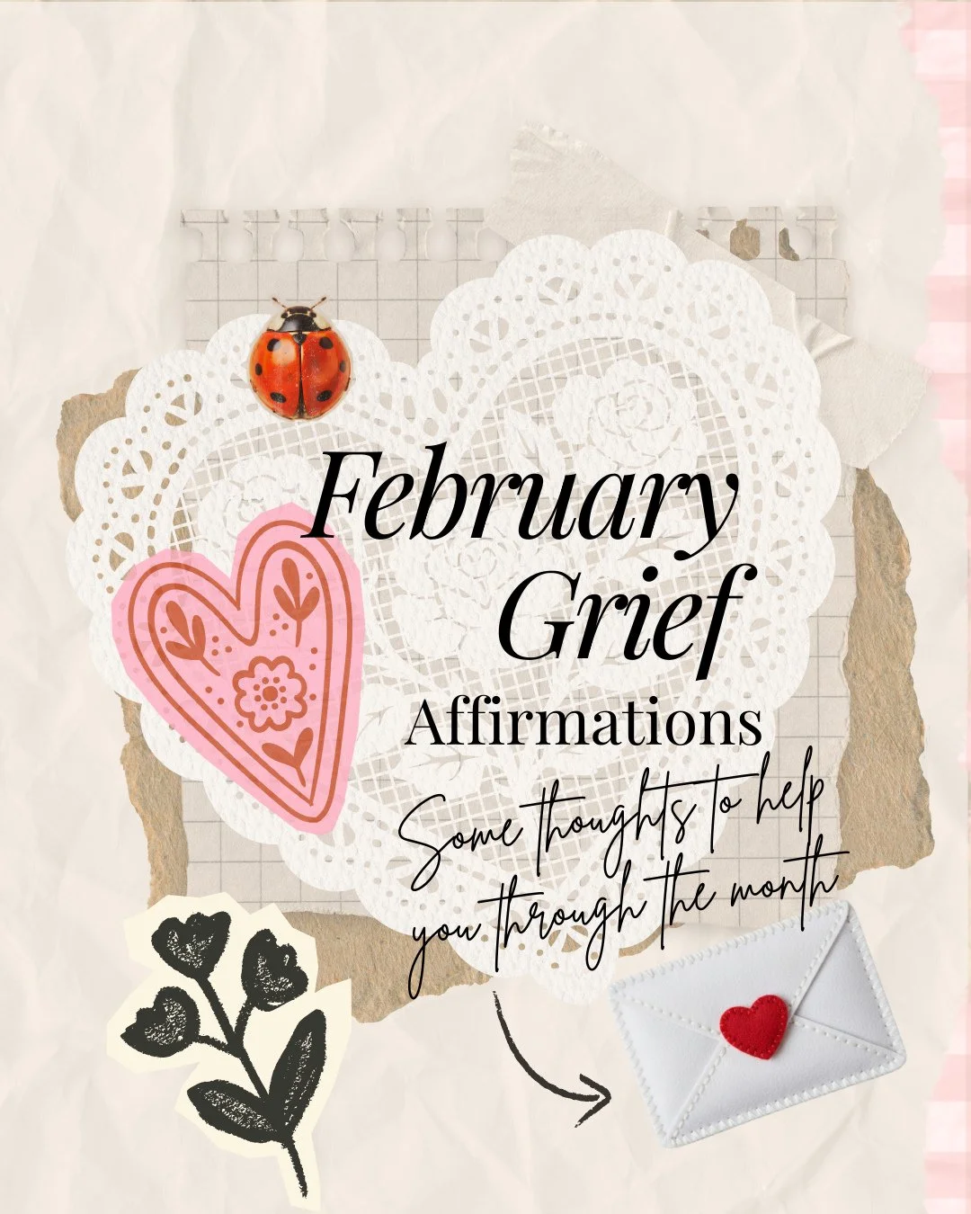 February can feel complicated when you're grieving.⁠
⁠
The world celebrates love and romance, and you&rsquo;re missing someone deeply, whether they died, the relationship ended, or the future you imagined together disappeared. ⁠
⁠
It can feel like ev