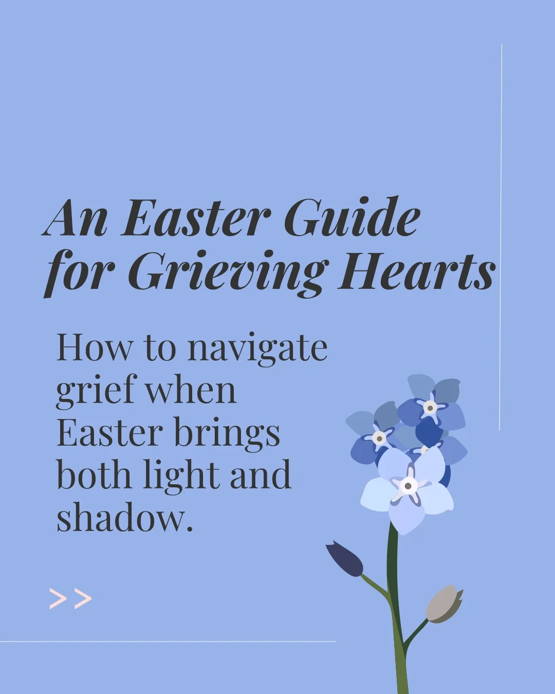 Easter celebrates resurrection and new life, but for many of us walking through grief, this season carries complex emotions. If you're feeling the tension between celebration and sorrow this Easter, you're not alone.⁠
⁠
The very things that make East