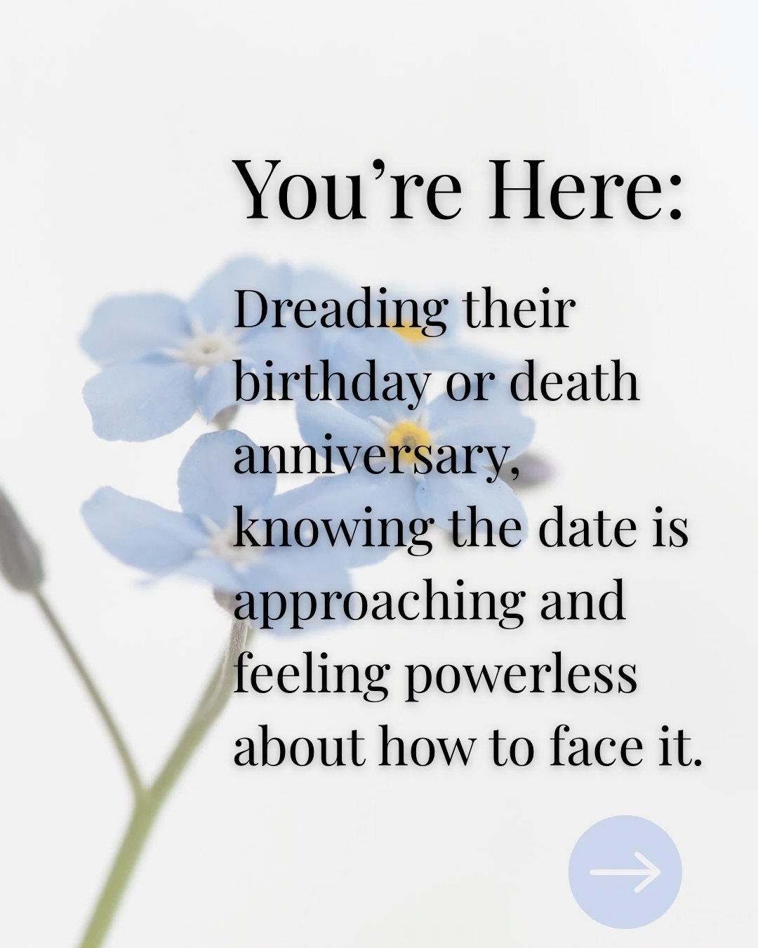 The date circles closer on the calendar and the dread builds. Their birthday. The anniversary of their death. That day everything changed. You know it&rsquo;s coming, but you don&rsquo;t know how to face it.

These hard dates don&rsquo;t have to be e