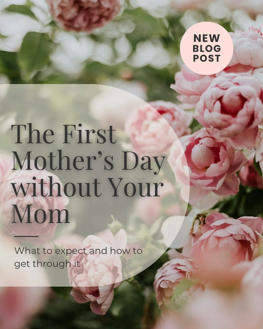 Mother's Day can be a grief-filled day for so many reasons. There was no way to address them all in one post, so this year I chose to write about the first Mother's Day without your mom.⁠
⁠
I do want to acknowledge, though, that it doesn't have to be