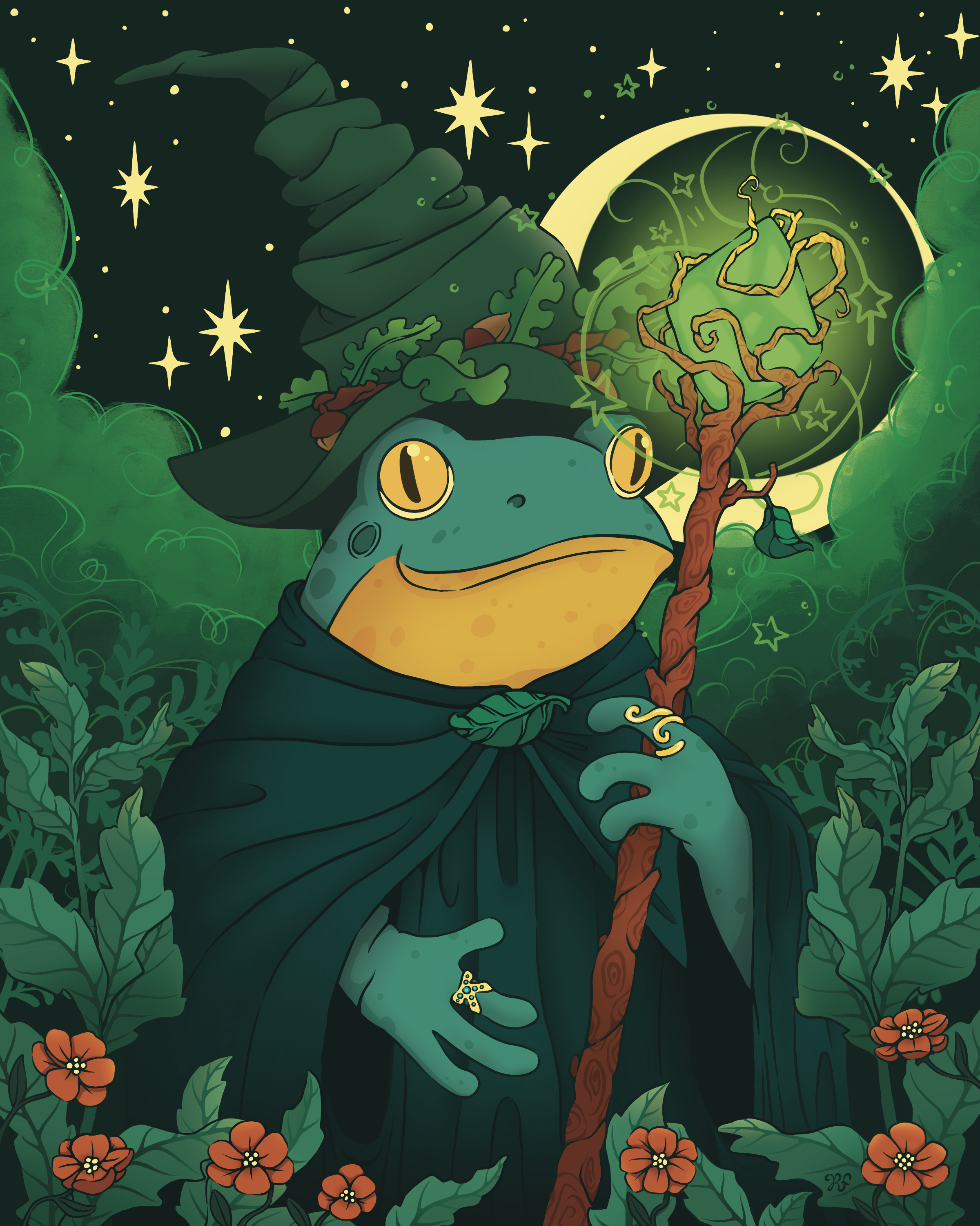 Toady the Wizard Frog