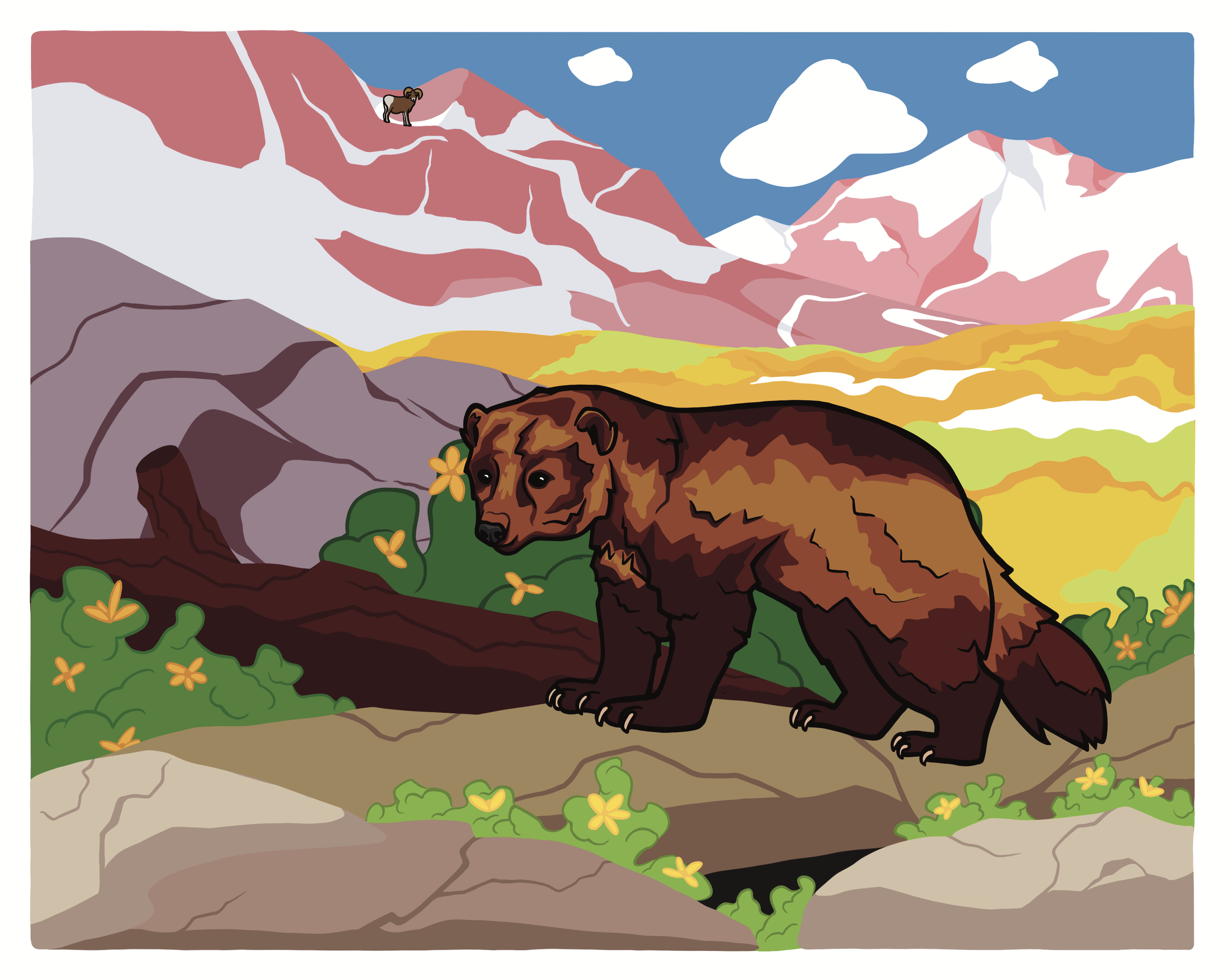 Wolverine & Long Horned Sheep Finished.png