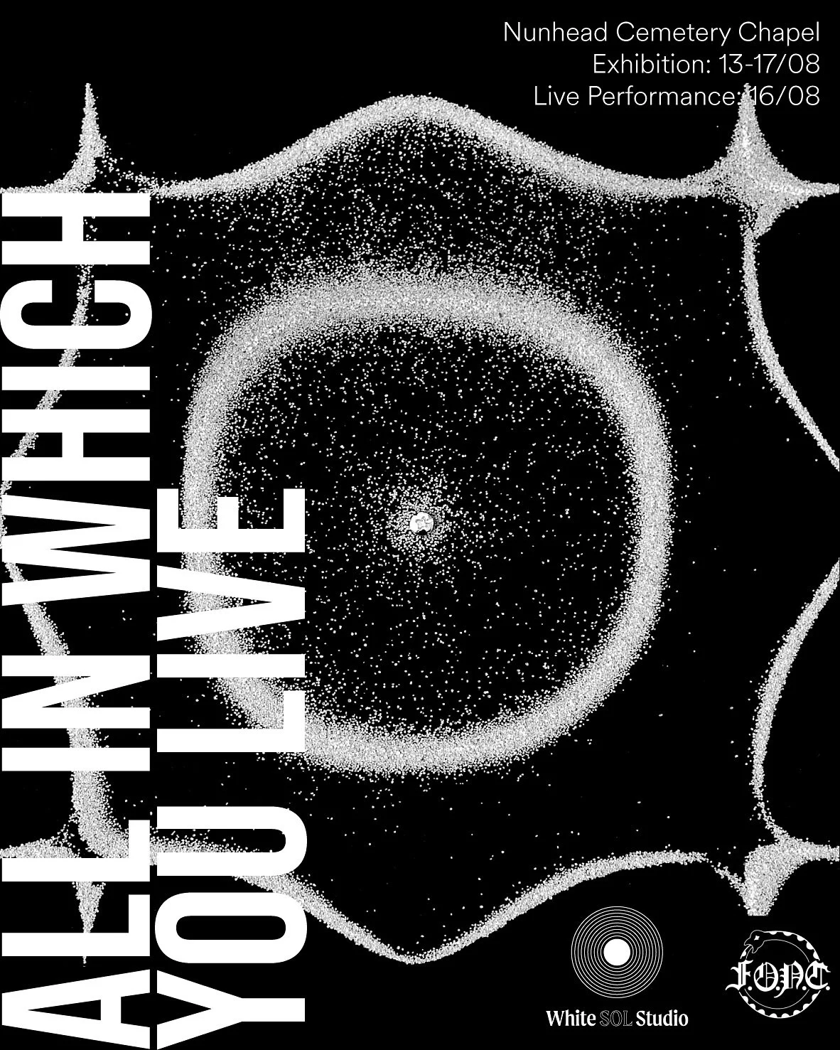 White SOL Studio presents&nbsp;All in Which You Live - a powerful new installation and live performance exploring ancestral connection, memory, and the setting of intention running between 13 - 17 August.
☼
This work is inspired by the solemn and qui